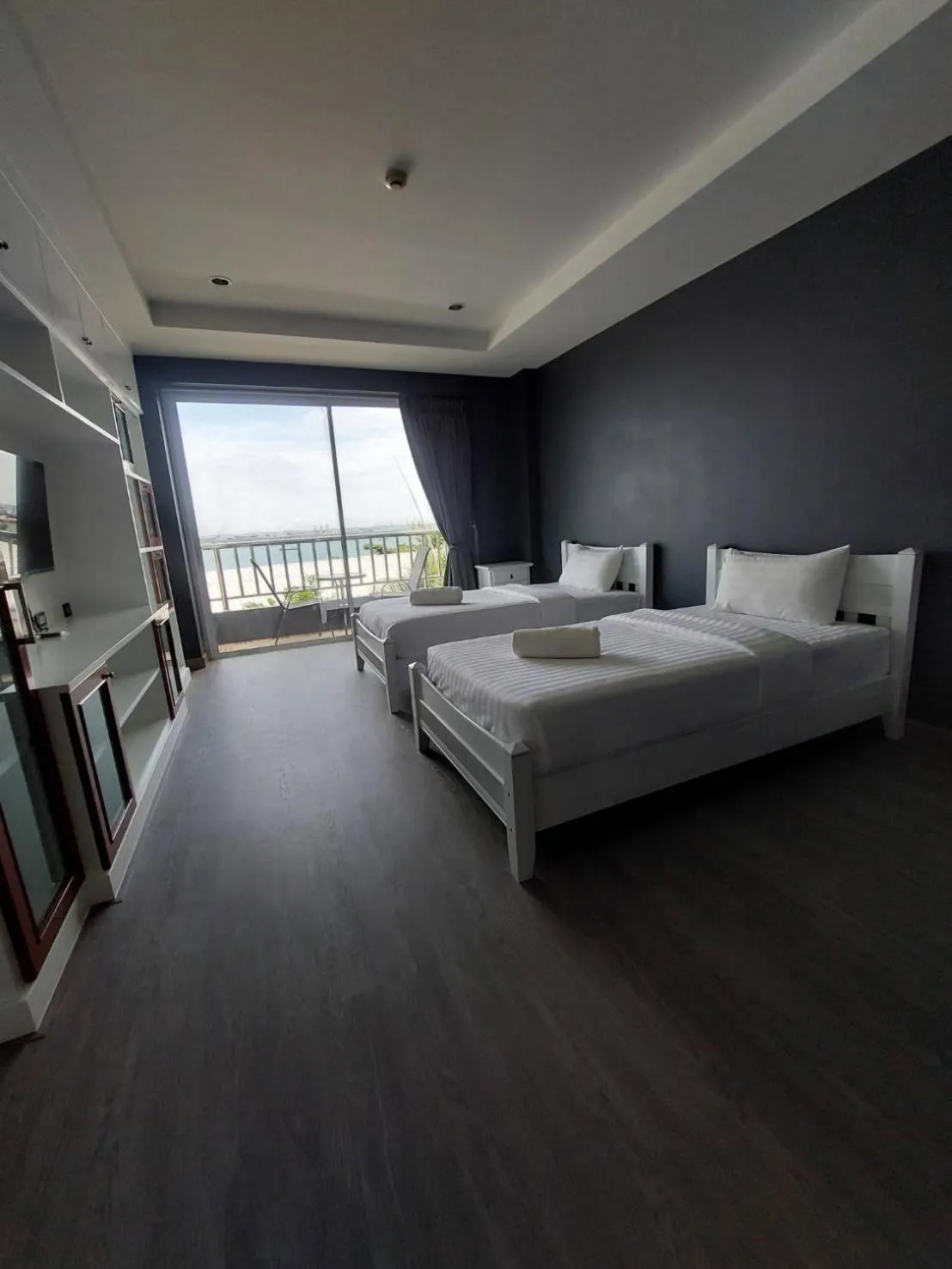 Bed in โรงแรม ชาโตว์วิสต้า