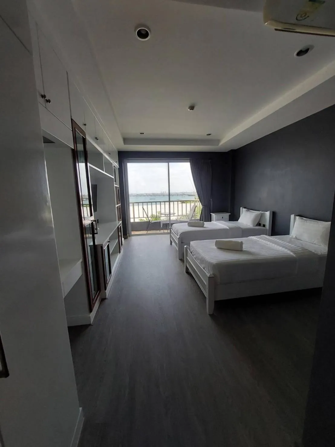 Bed in โรงแรม ชาโตว์วิสต้า