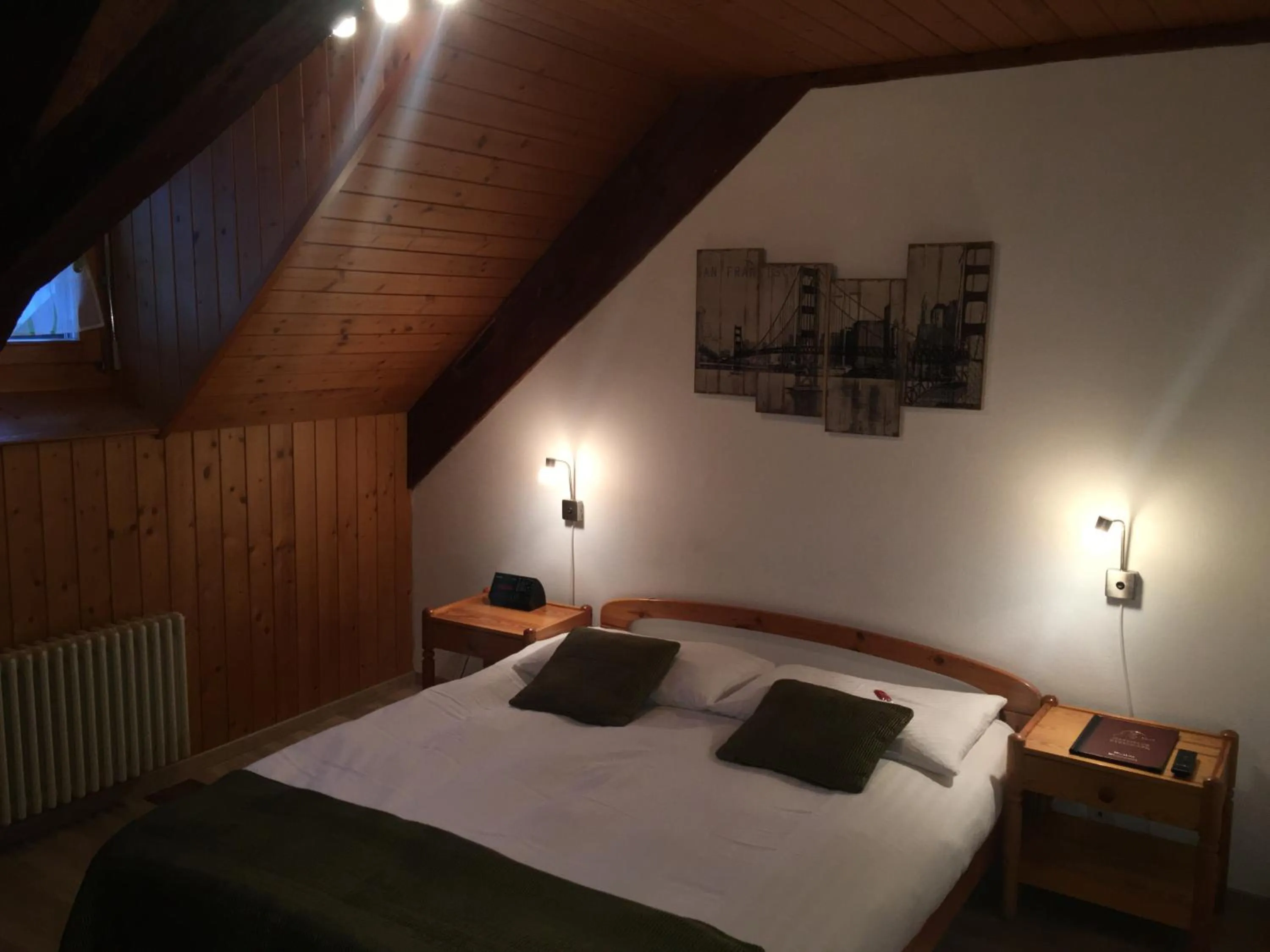 Bed in Historic Hotel Steinbock