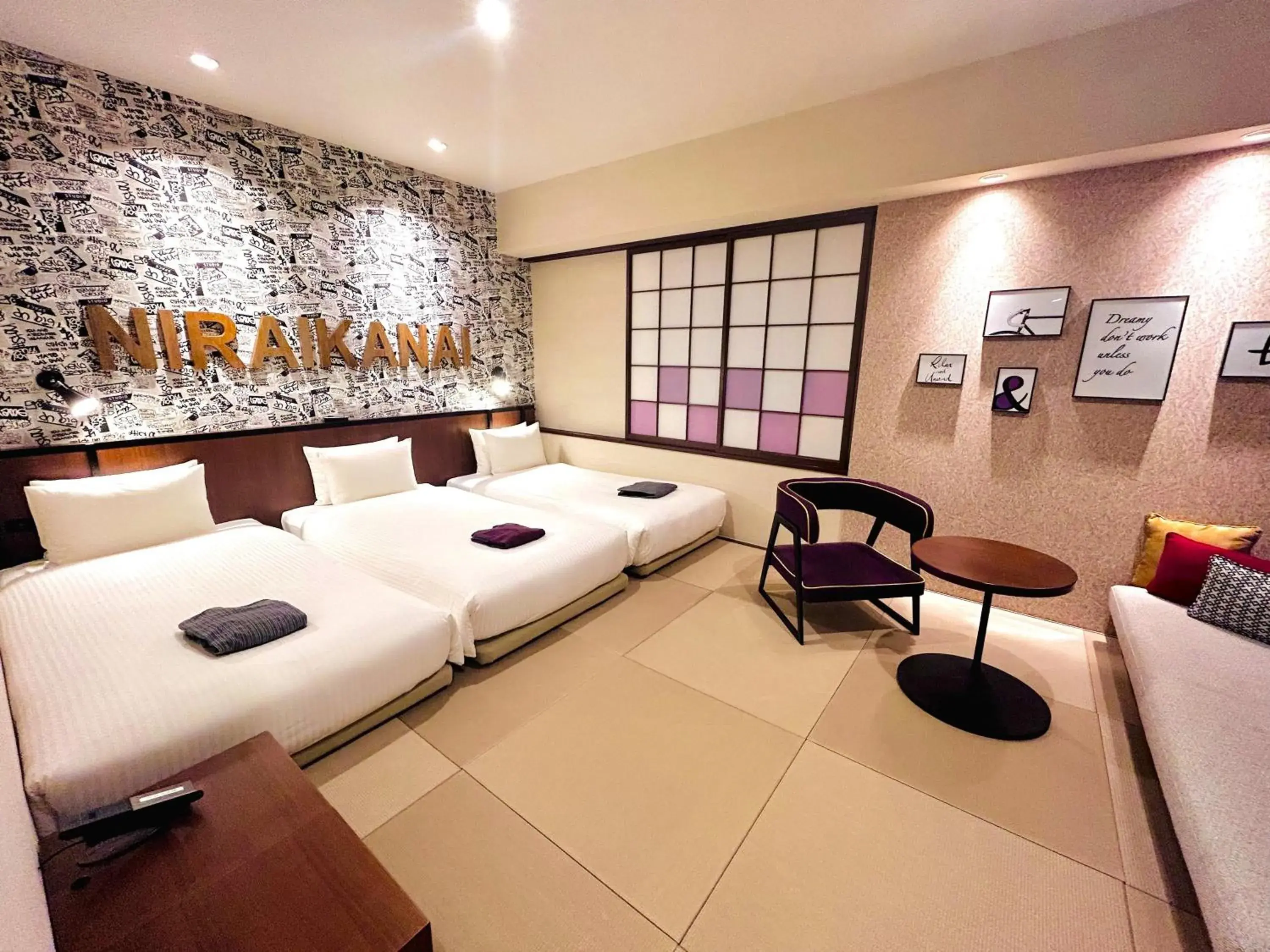 Triple Room with Bathroom in PROSTYLE RYOKAN Naha Kenchou Mae Triple Room with Bathroom in PROSTYLE RYOKAN Naha Kenchou Mae