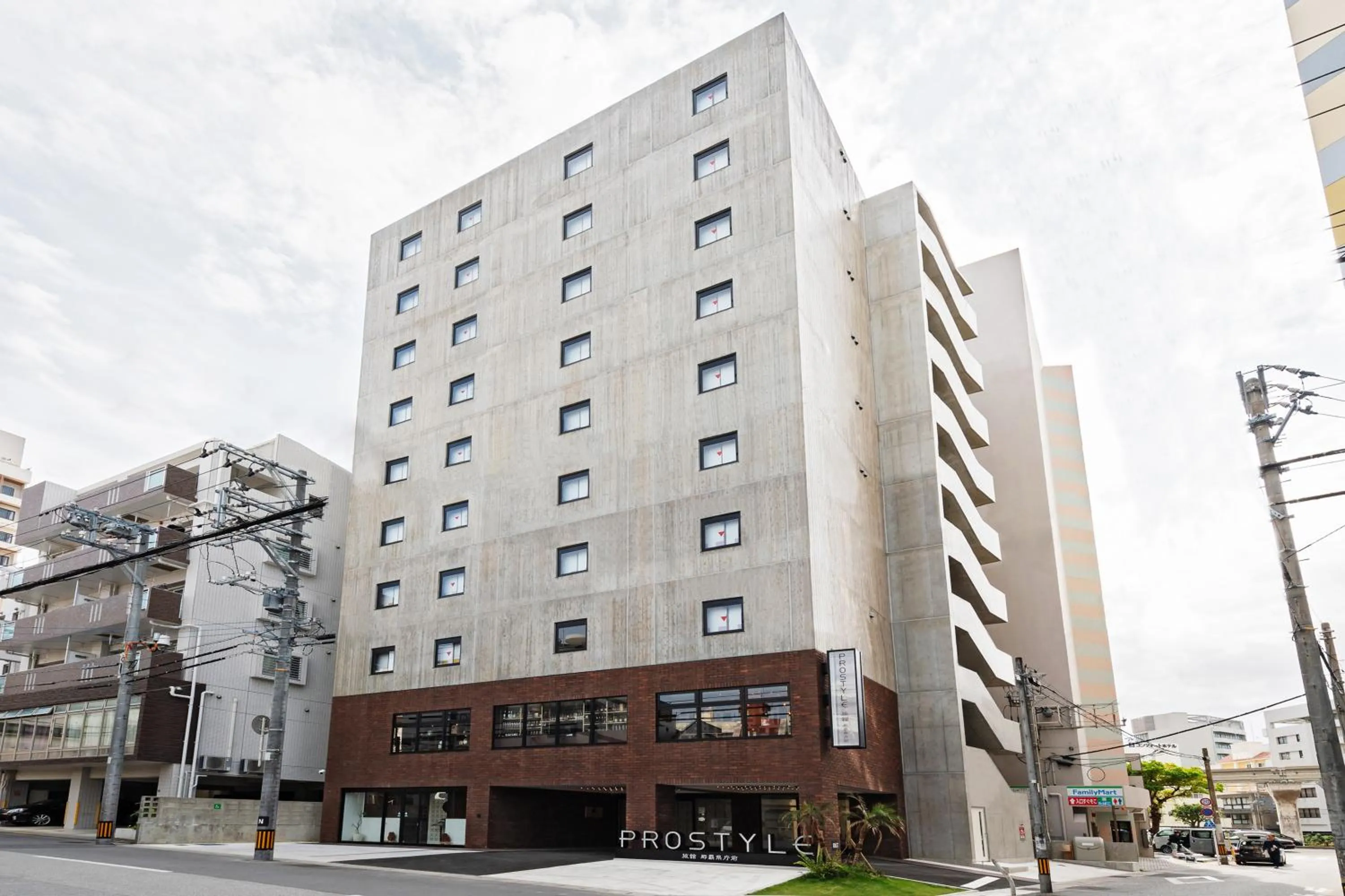 Property building in PROSTYLE RYOKAN Naha Kenchou Mae
