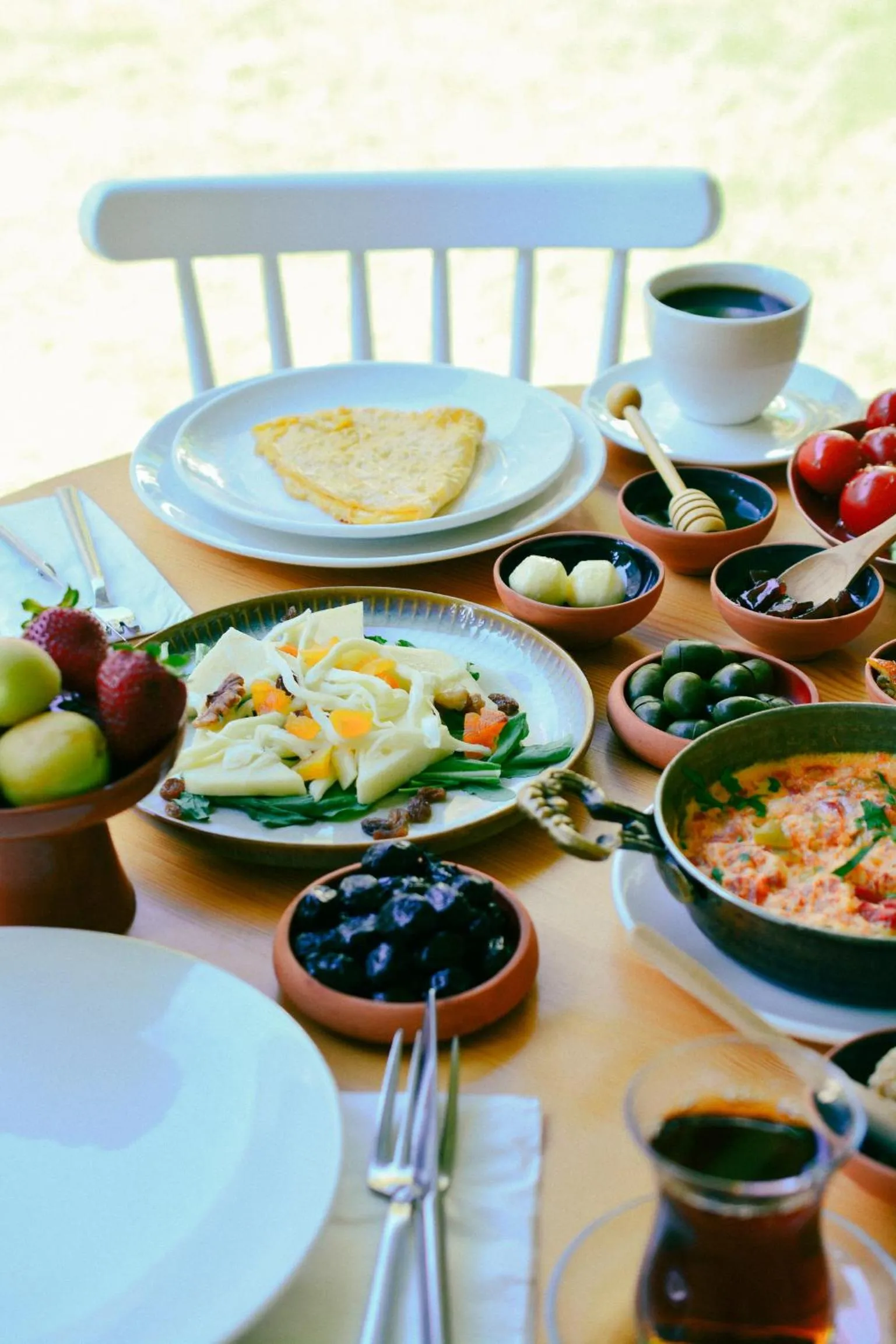 Breakfast in Manastir Alacati Hotel
