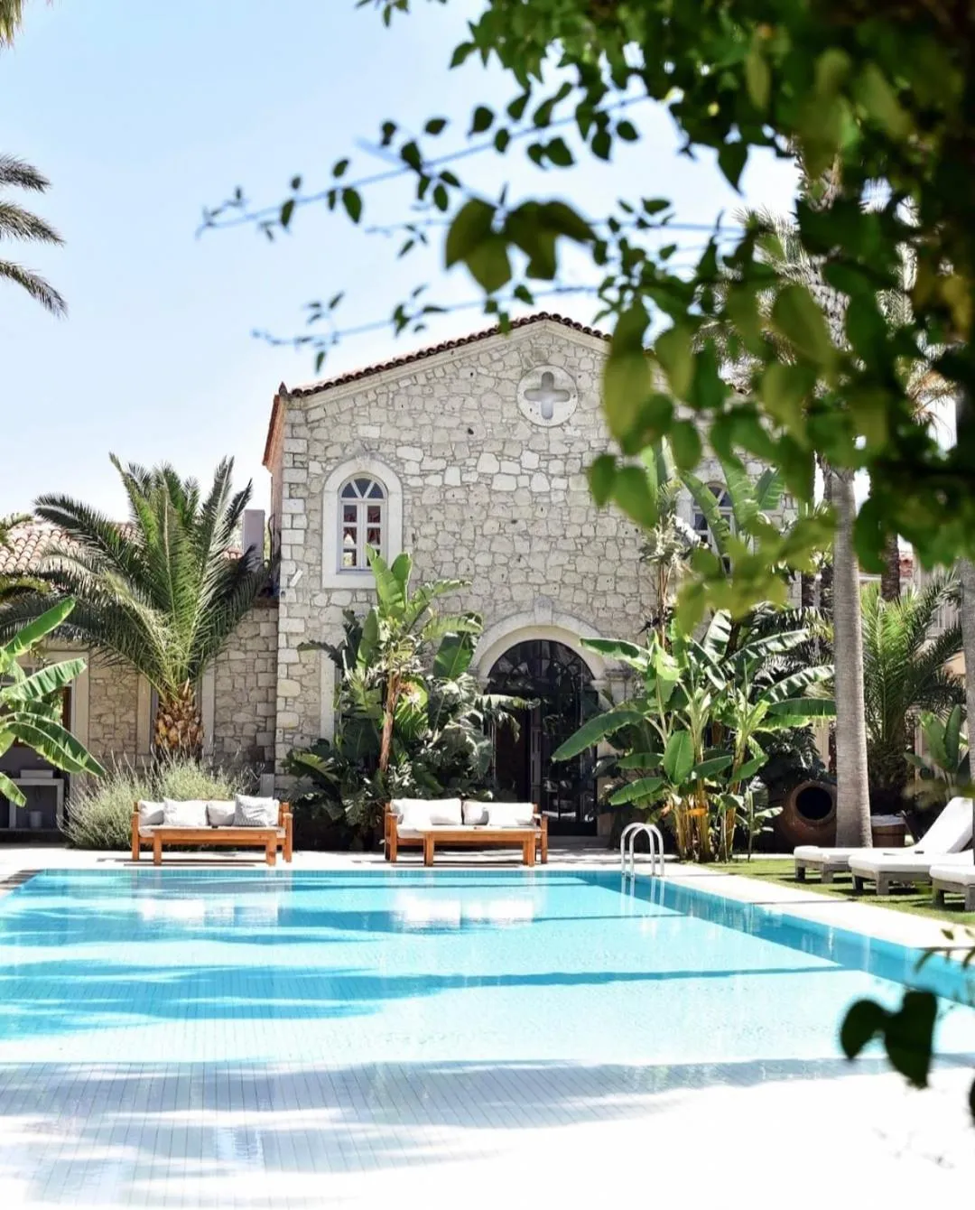 Garden in Manastir Alacati Hotel