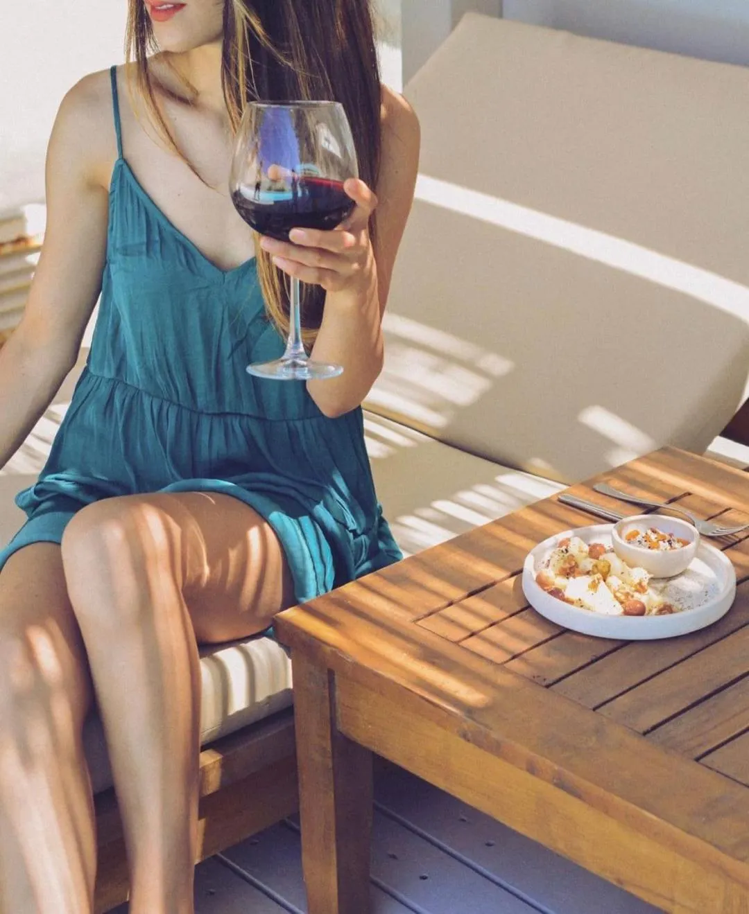 Food and drinks in Manastir Alacati Hotel