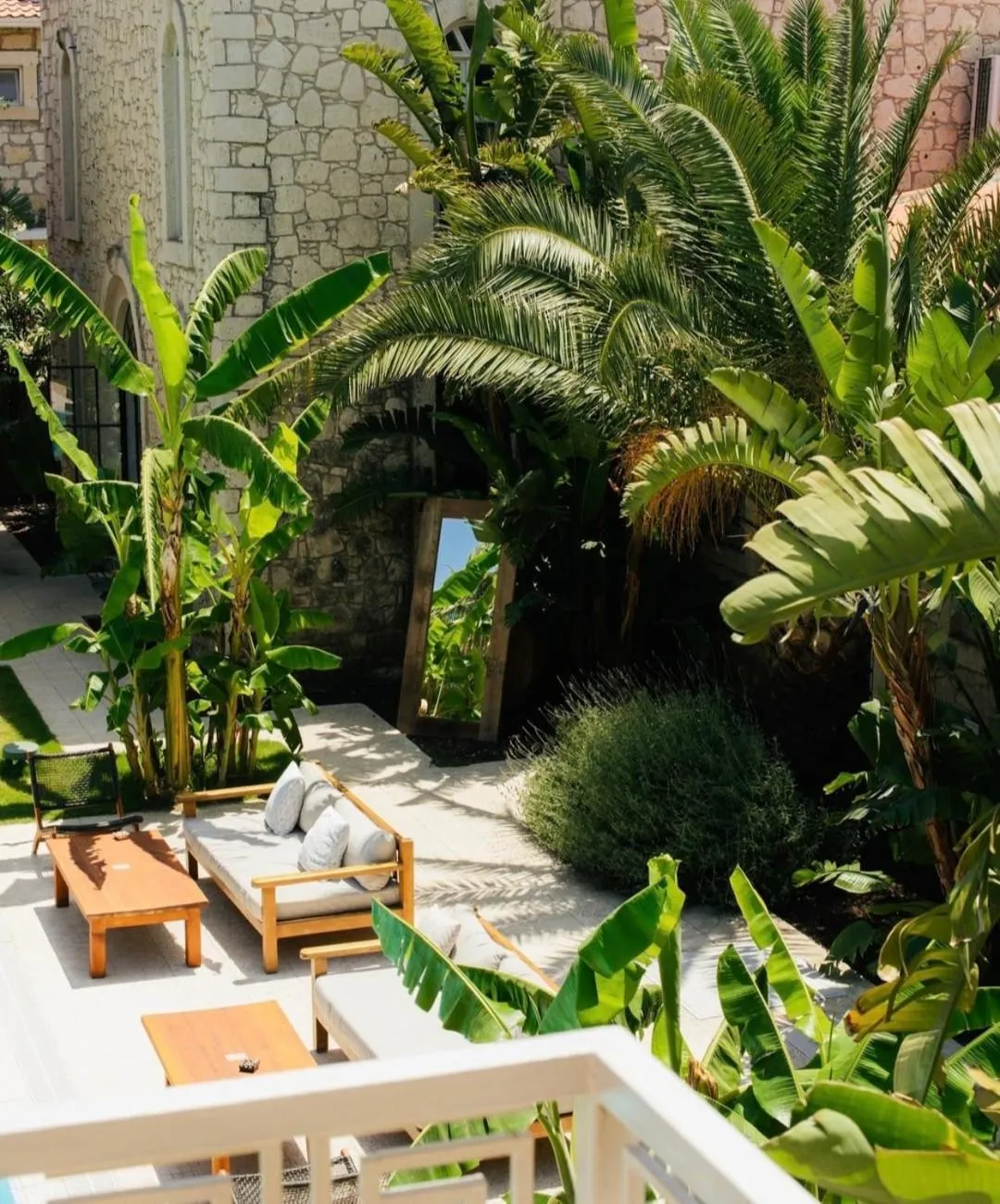 Garden in Manastir Alacati Hotel