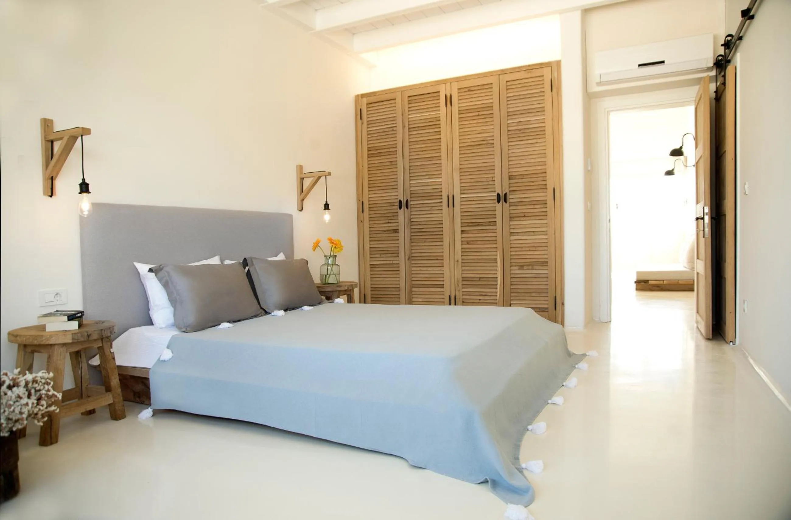 Bedroom, Bed in Manastir Alacati Hotel