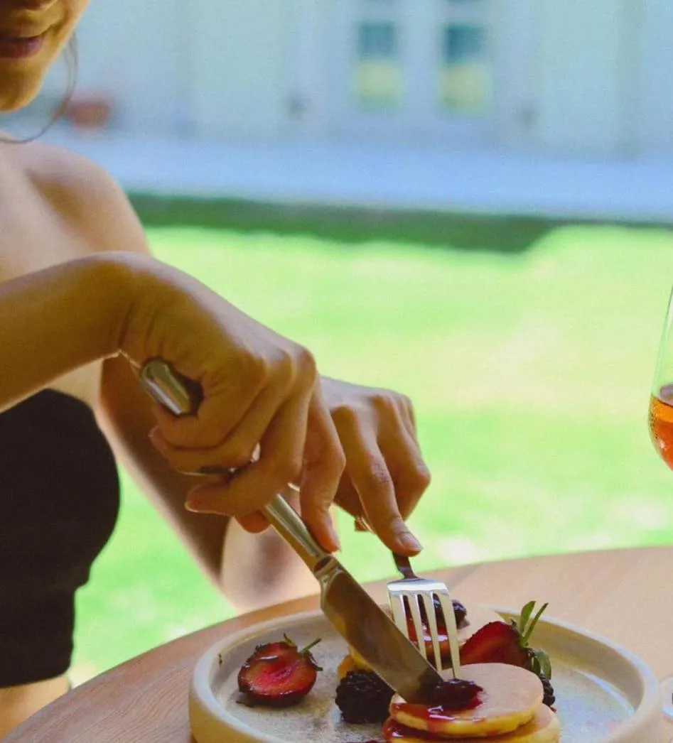 Food and drinks in Manastir Alacati Hotel