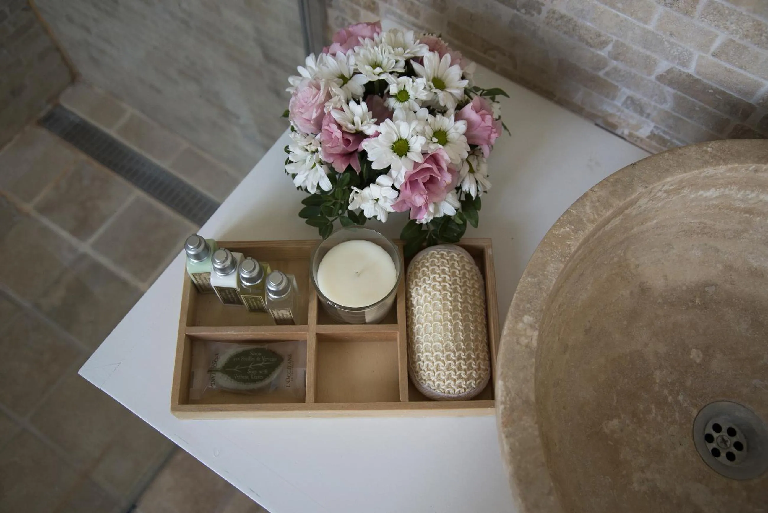 Decorative detail in Manastir Alacati Hotel