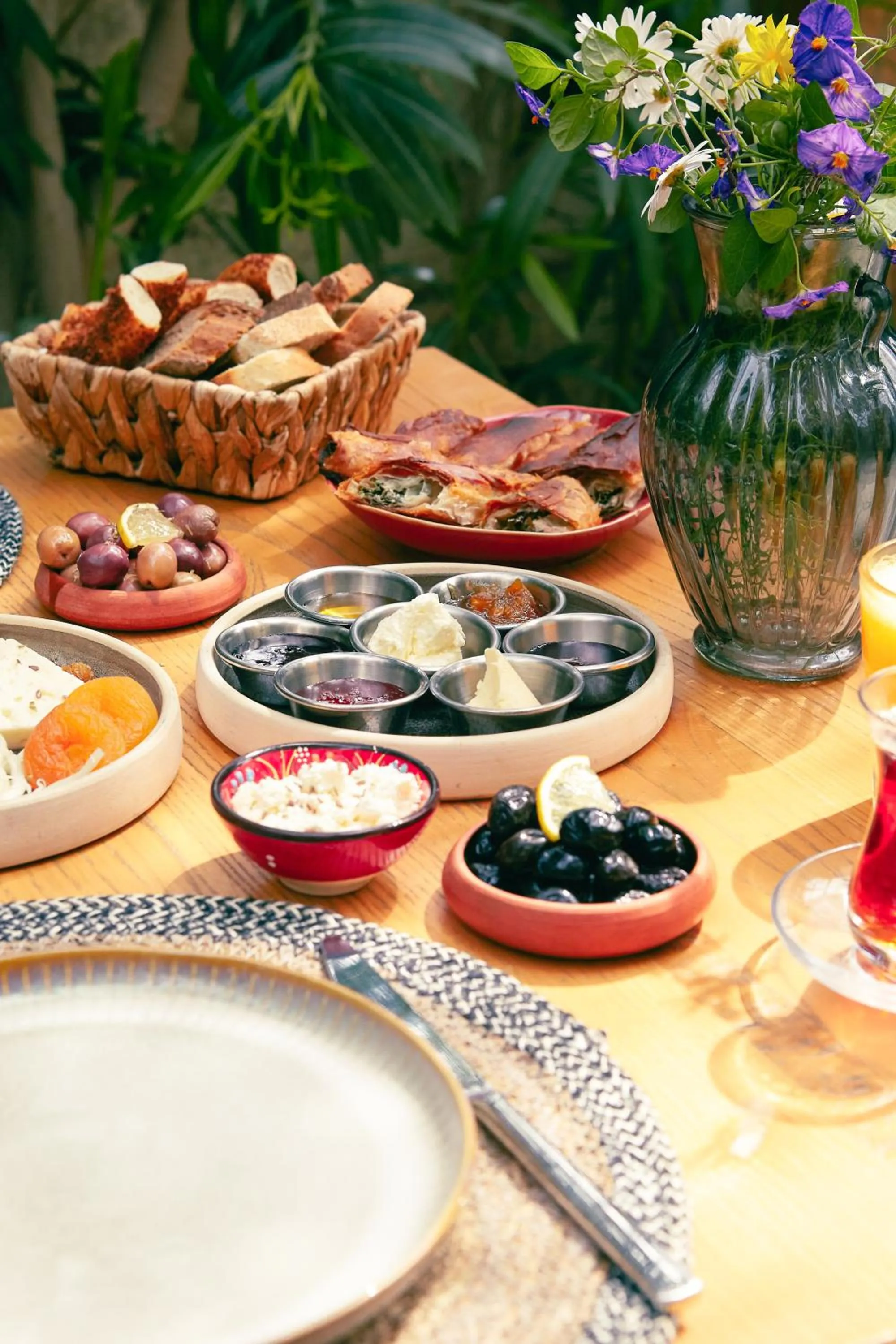 Breakfast in Manastir Alacati Hotel