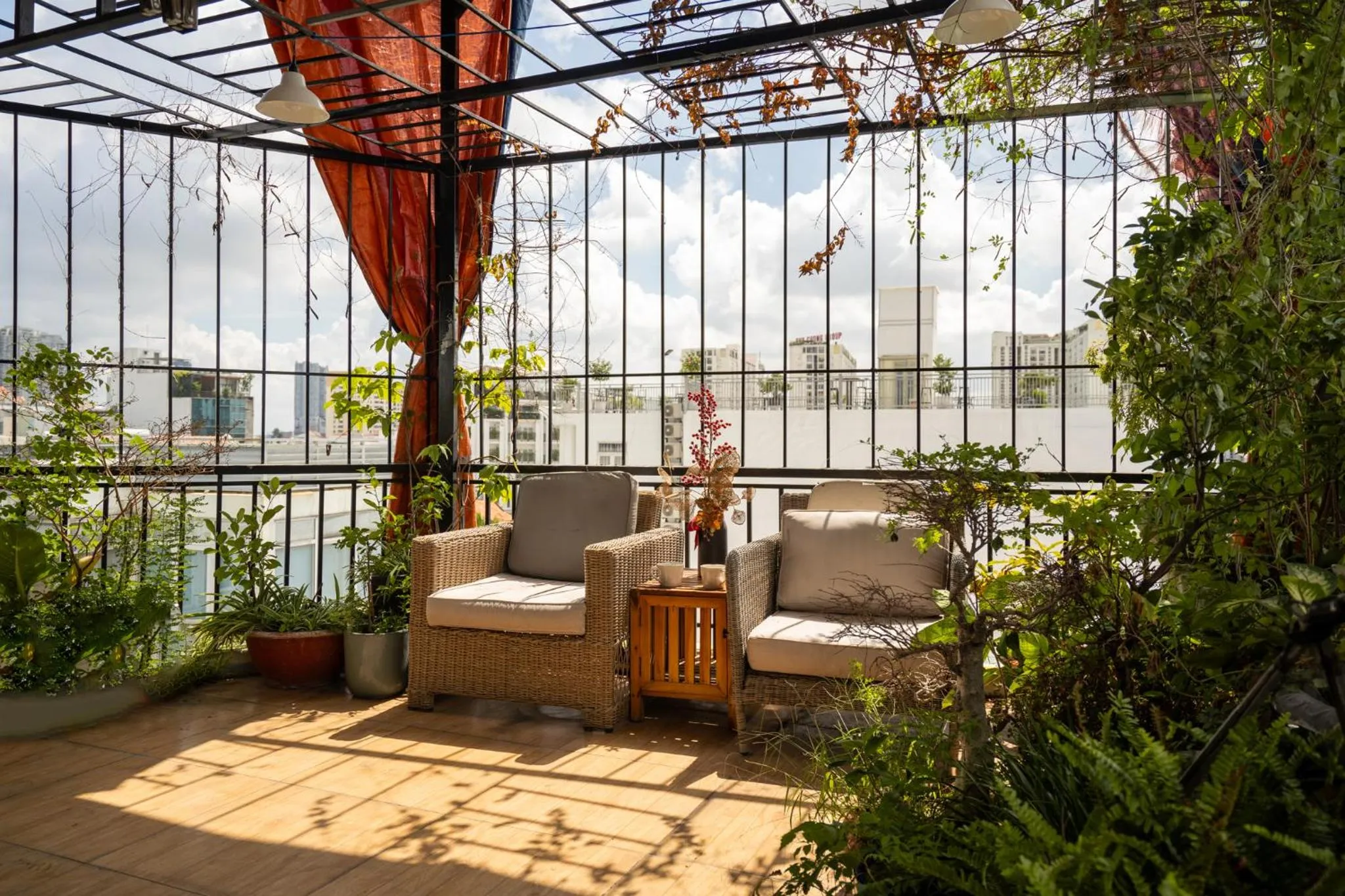 Garden in Cherry Apartment - Thao Dien Centre