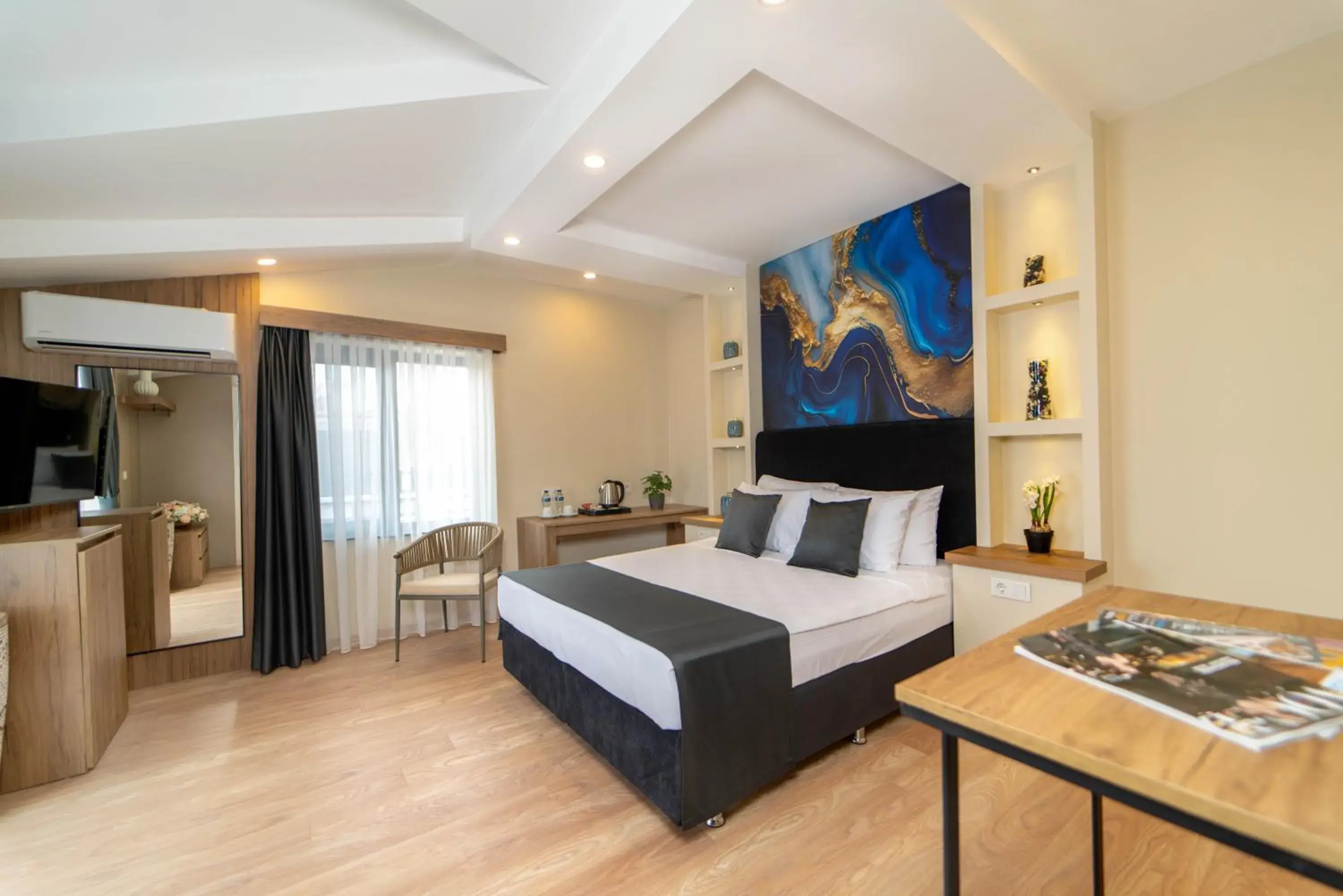 Bed in Deniz Boutique Hotel Bed in Deniz Boutique Hotel