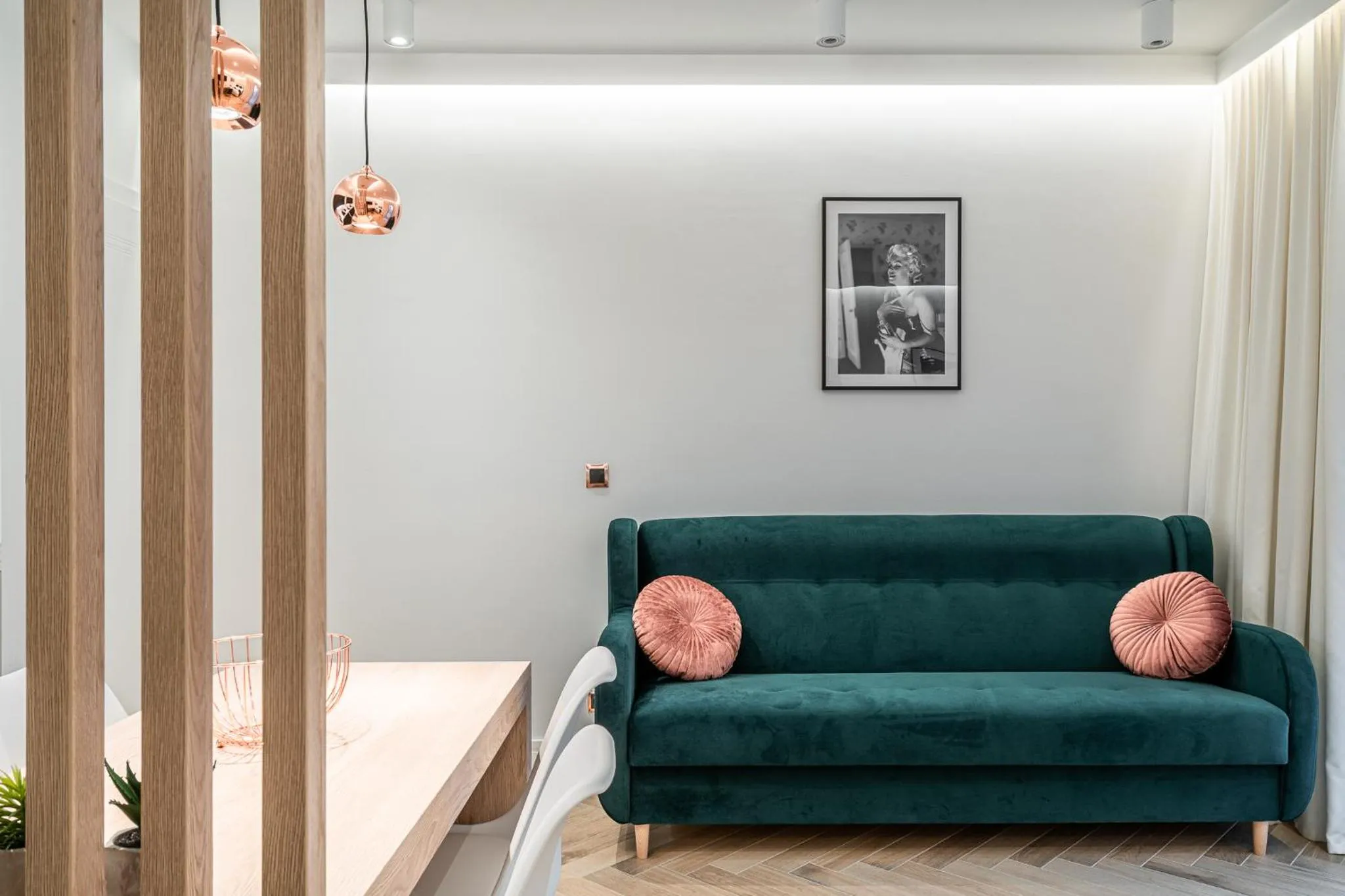 Living room in RentPlanet - Apartamenty Jagiełły