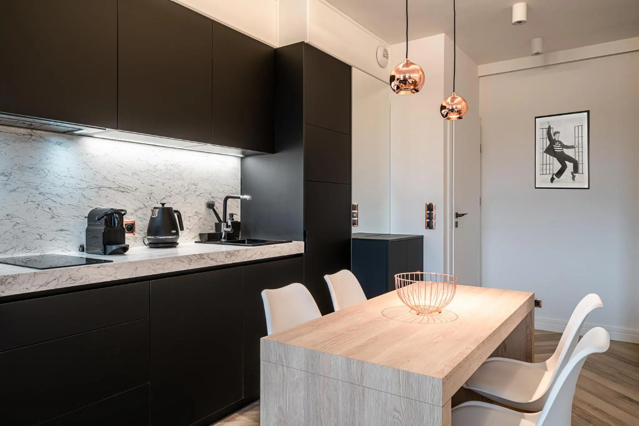 Kitchen or kitchenette in RentPlanet - Apartamenty Jagiełły