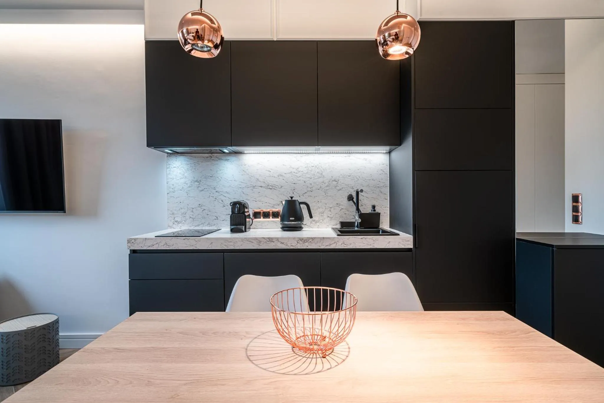 Kitchen or kitchenette in RentPlanet - Apartamenty Jagiełły