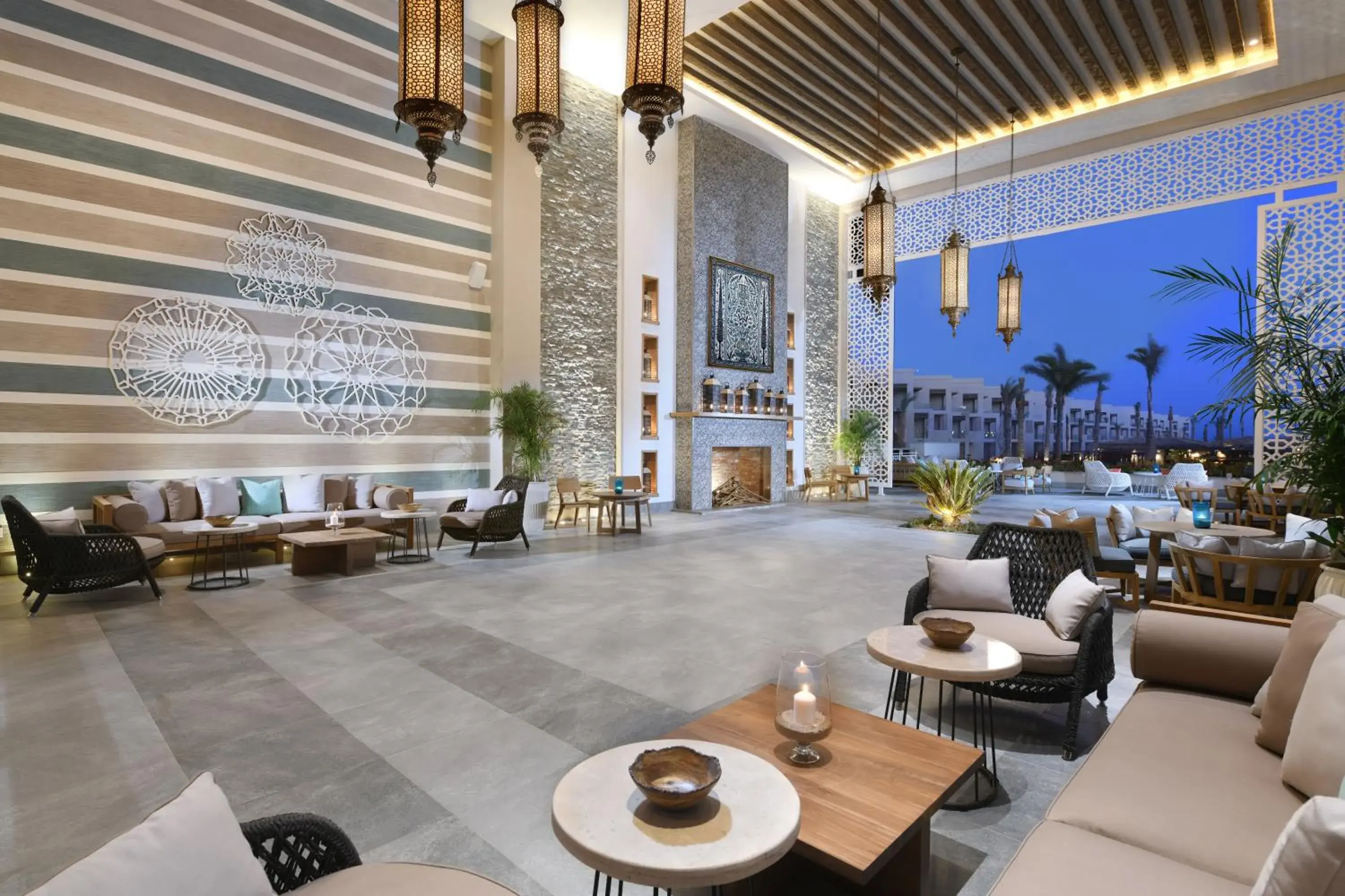 Lobby or reception in Steigenberger Resort Ras Soma Lobby or reception in Steigenberger Resort Ras Soma