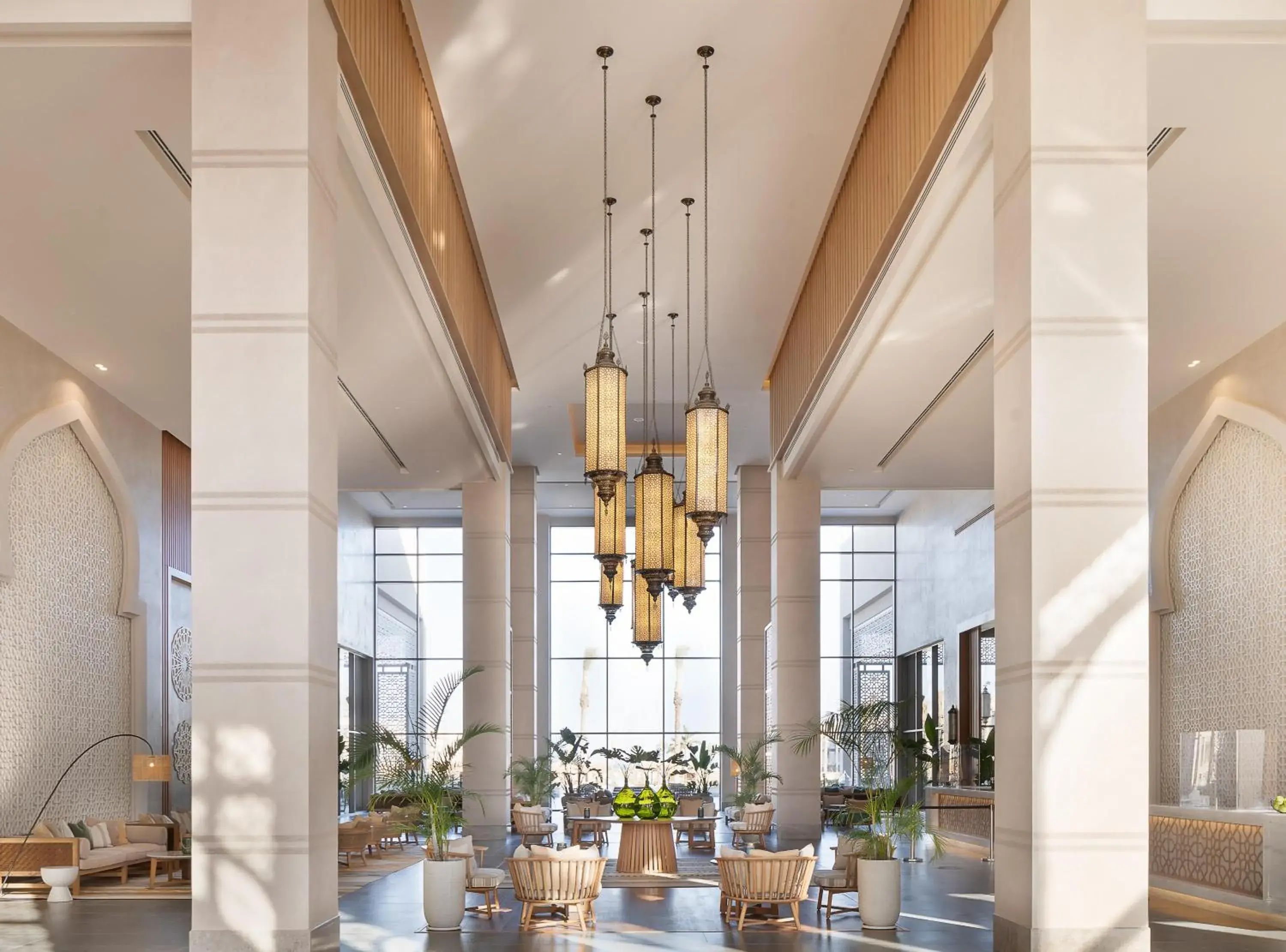 Lobby or reception in Steigenberger Resort Ras Soma Lobby or reception in Steigenberger Resort Ras Soma