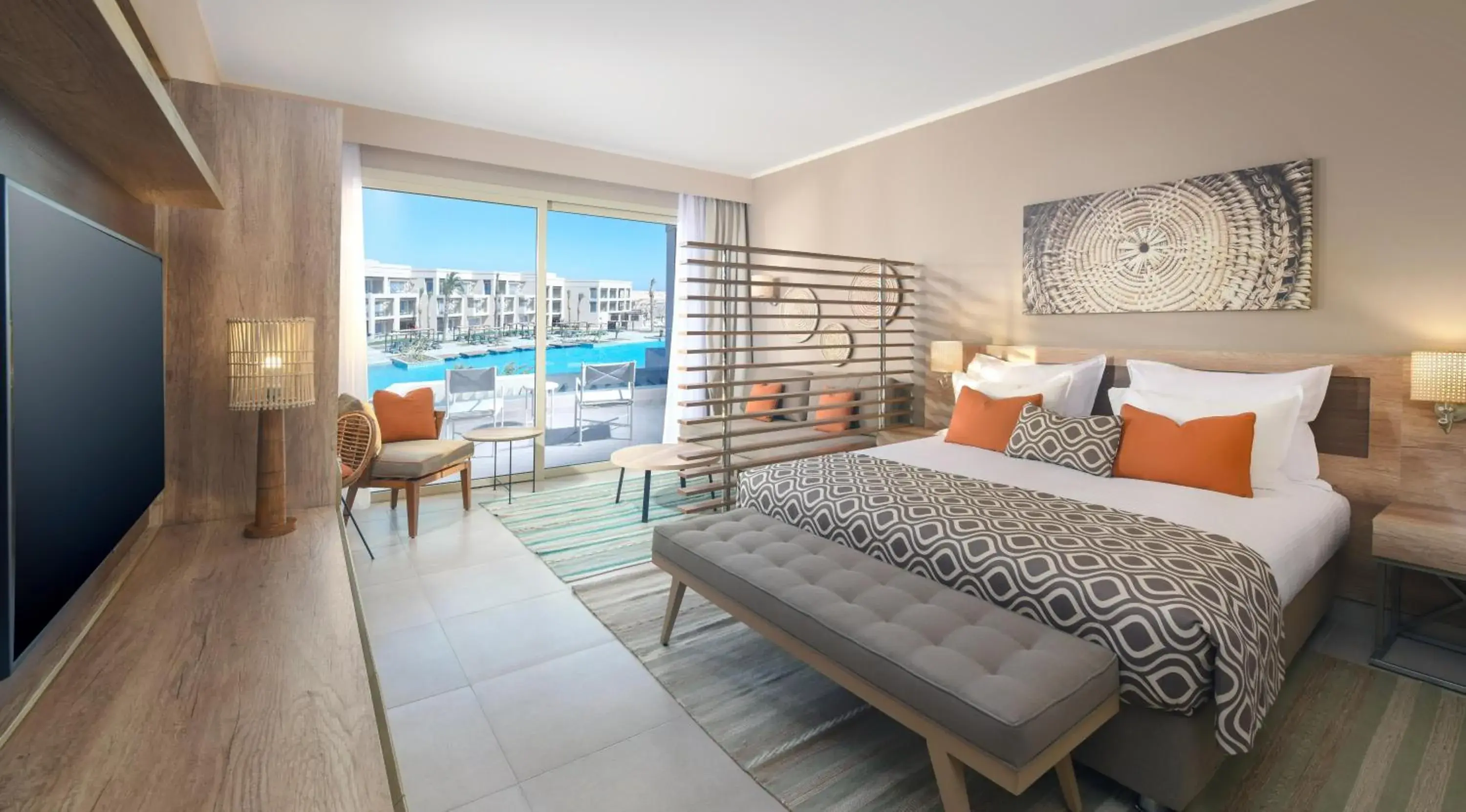 Photo of the whole room, Bed in Steigenberger Resort Ras Soma Photo of the whole room, Bed in Steigenberger Resort Ras Soma