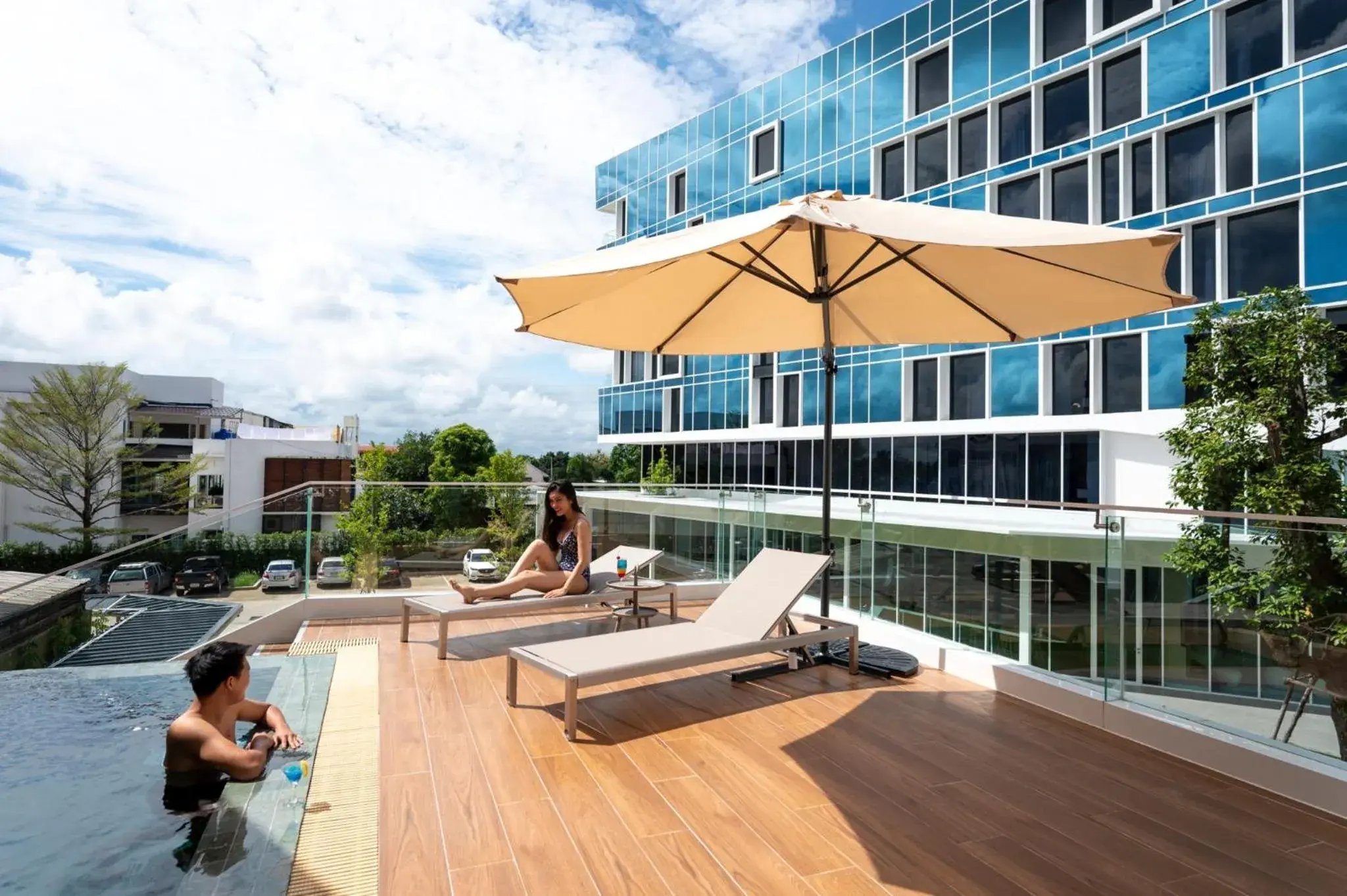 Swimming pool in VELA Dhi Udon Thani Swimming pool in VELA Dhi Udon Thani