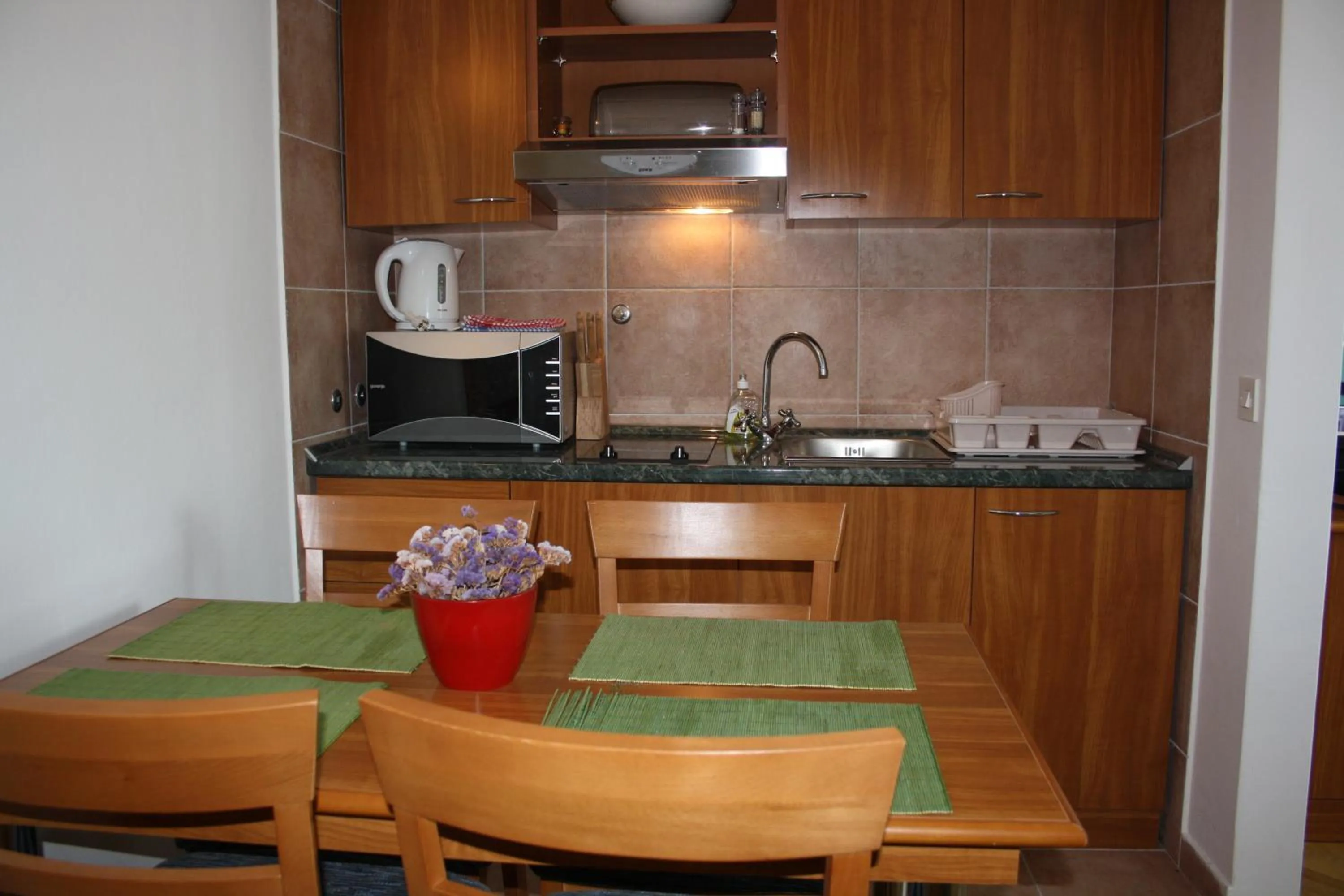 Kitchen or kitchenette in Apartments Villa Olga