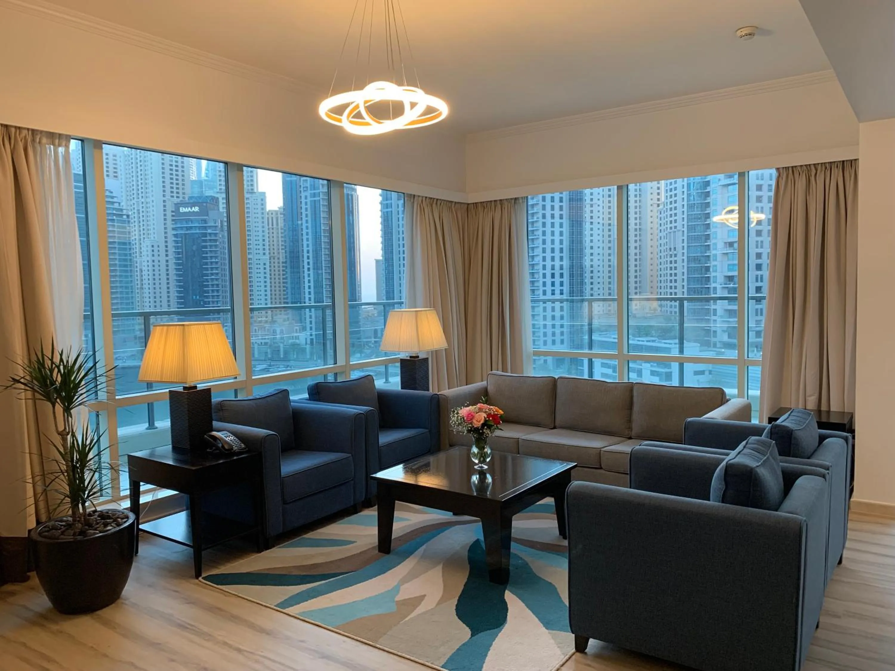 Living room in Nuran Marina