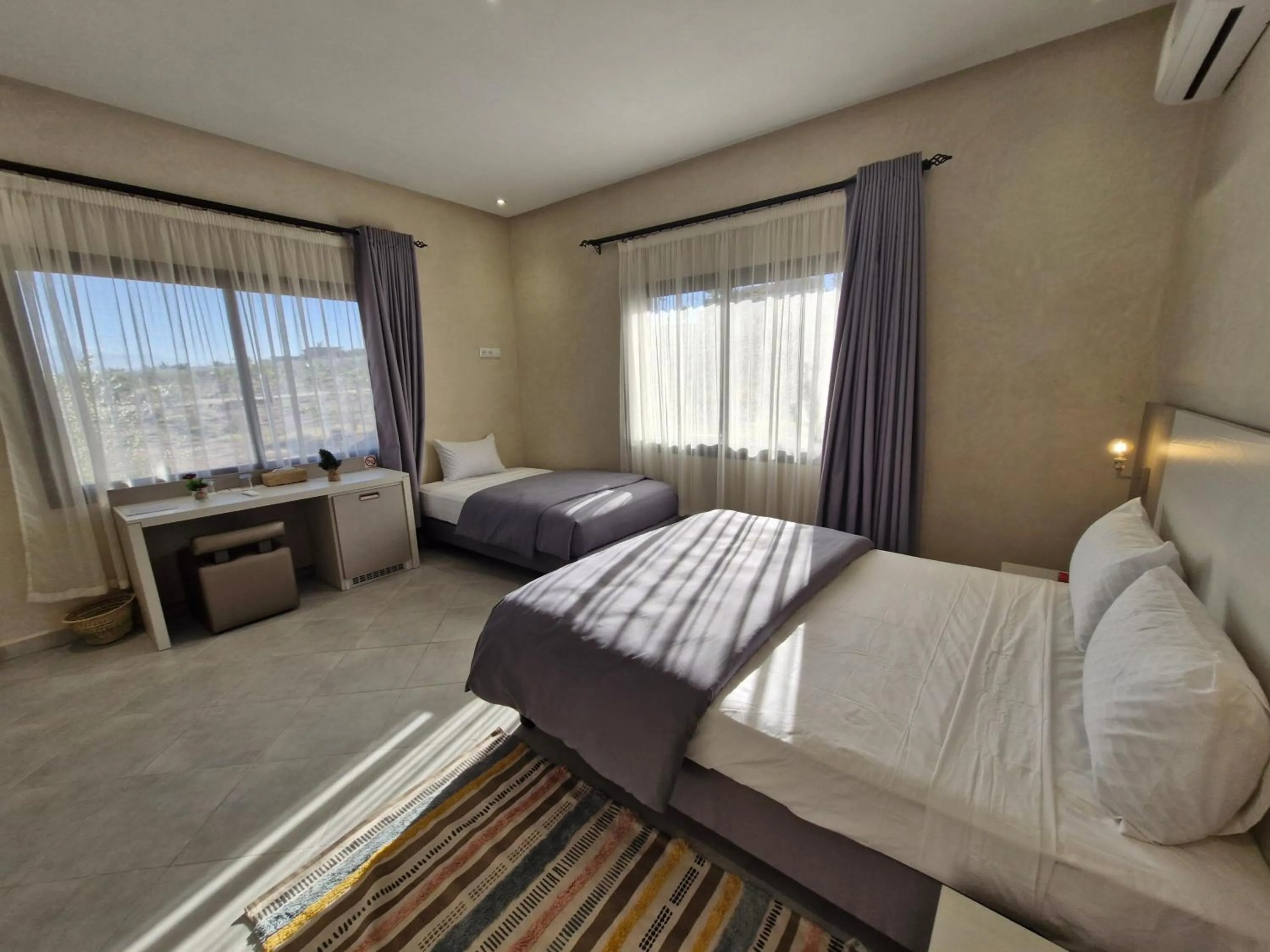 Bed in Le Parc des Oliviers Ecolodge