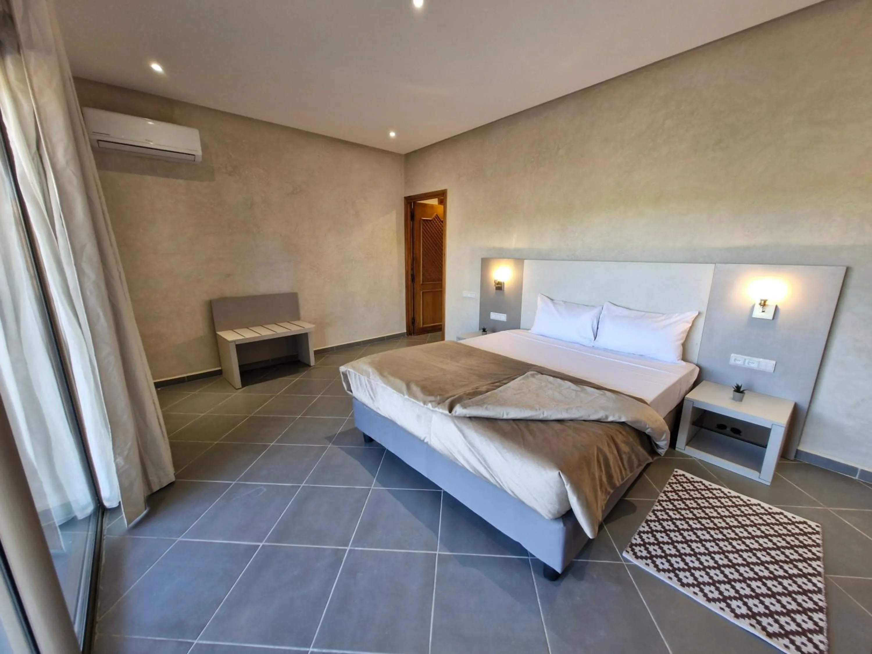 Bed in Le Parc des Oliviers Ecolodge