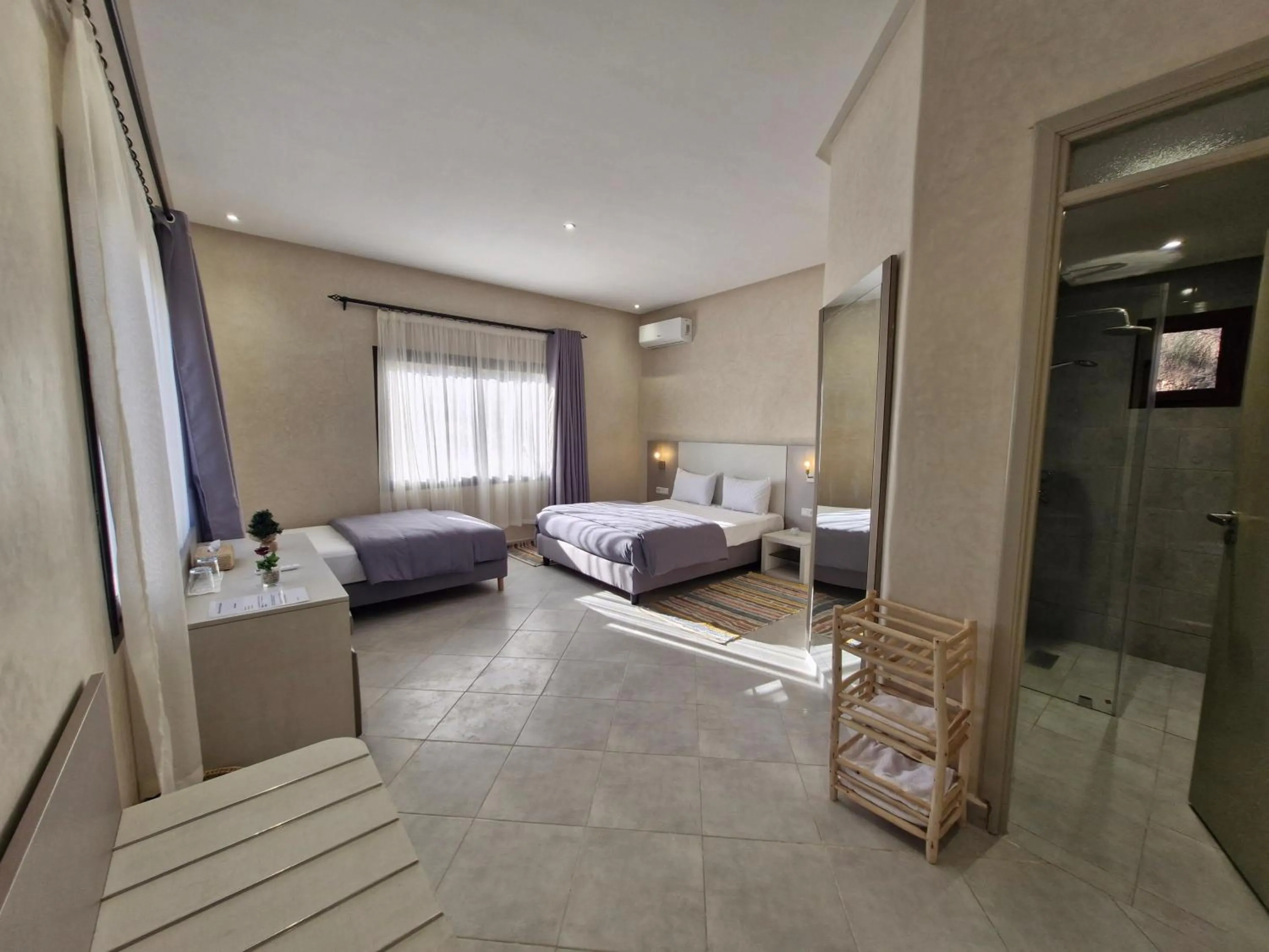 Bed in Le Parc des Oliviers Ecolodge