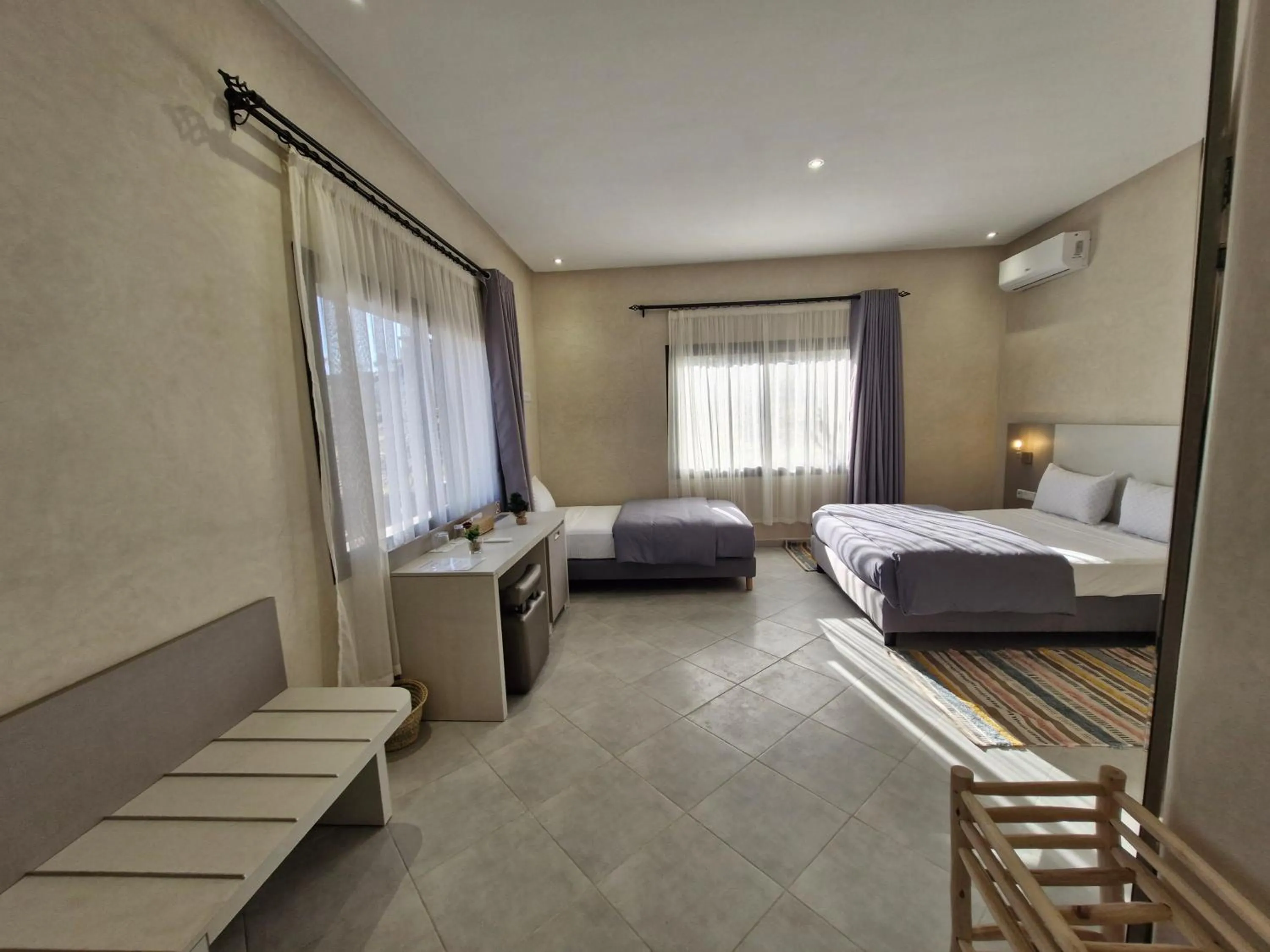 Bed in Le Parc des Oliviers Ecolodge