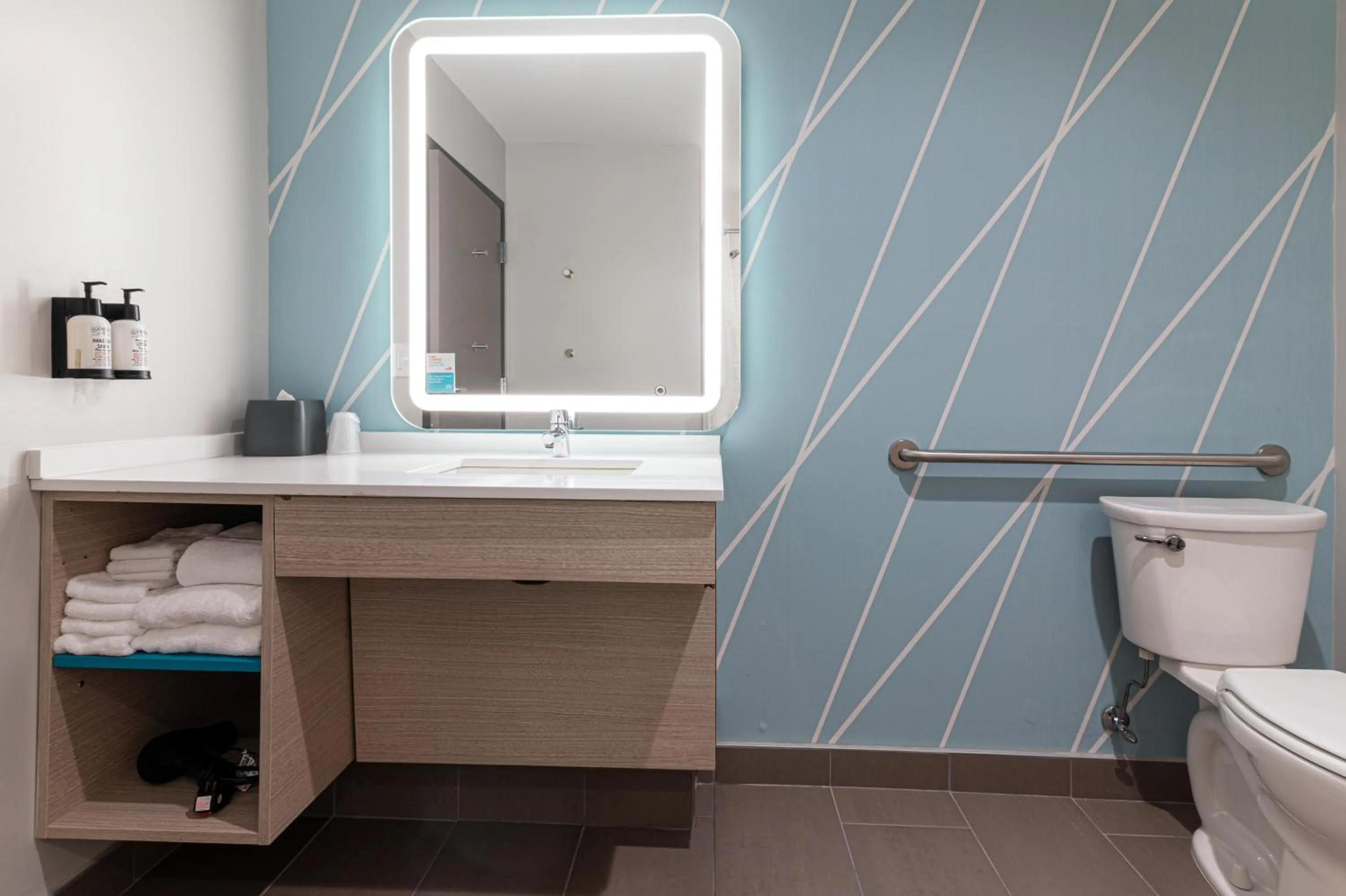 Bathroom in avid hotel Summerville by IHG