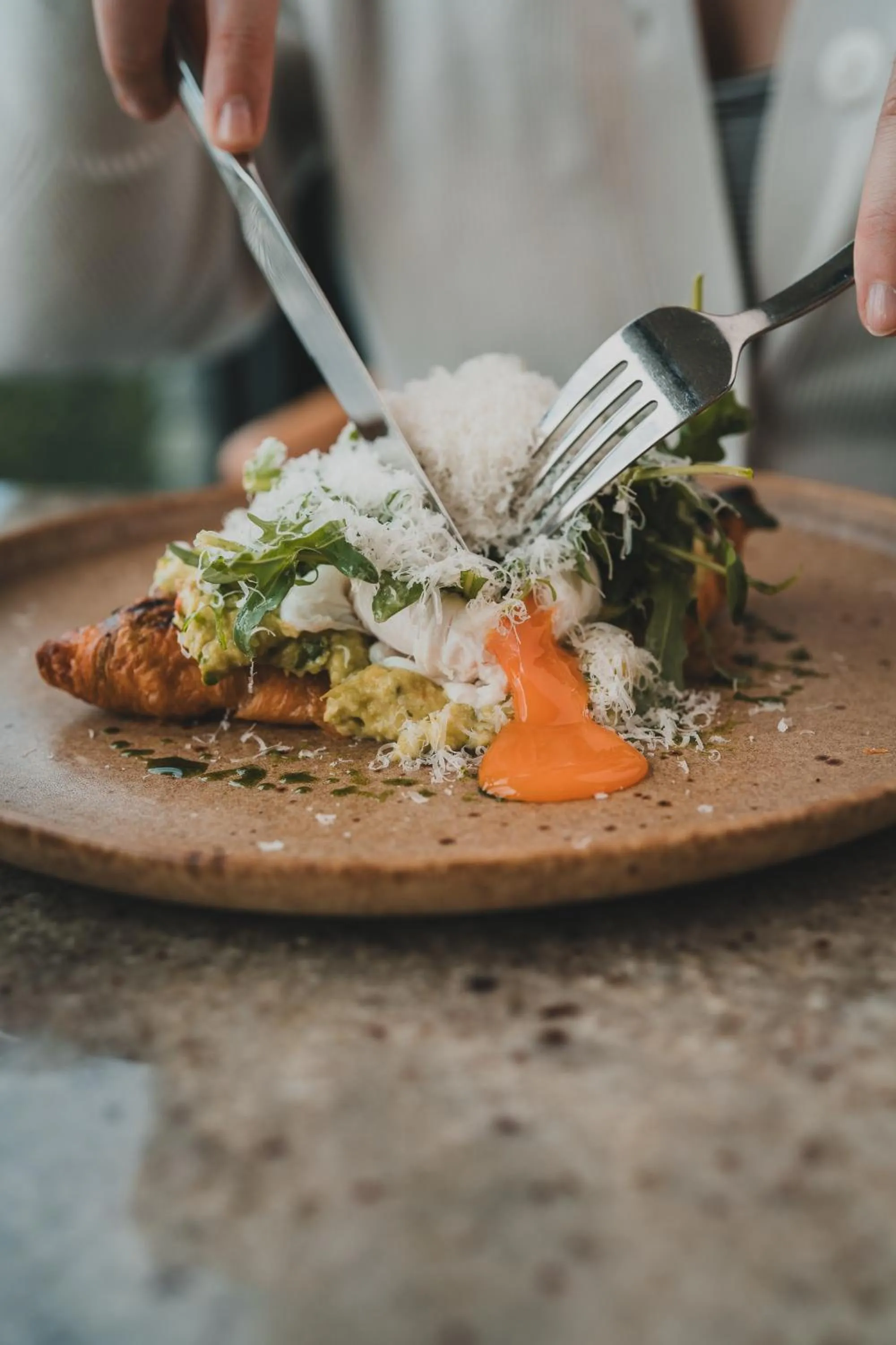 Food close-up in Polzeath Beach House