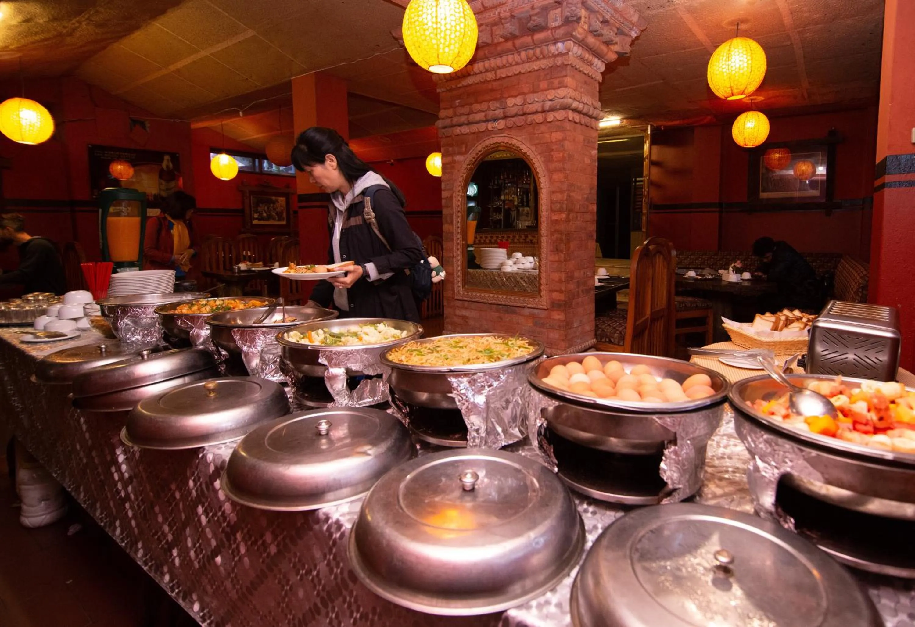 Breakfast in Hotel The Kantipur