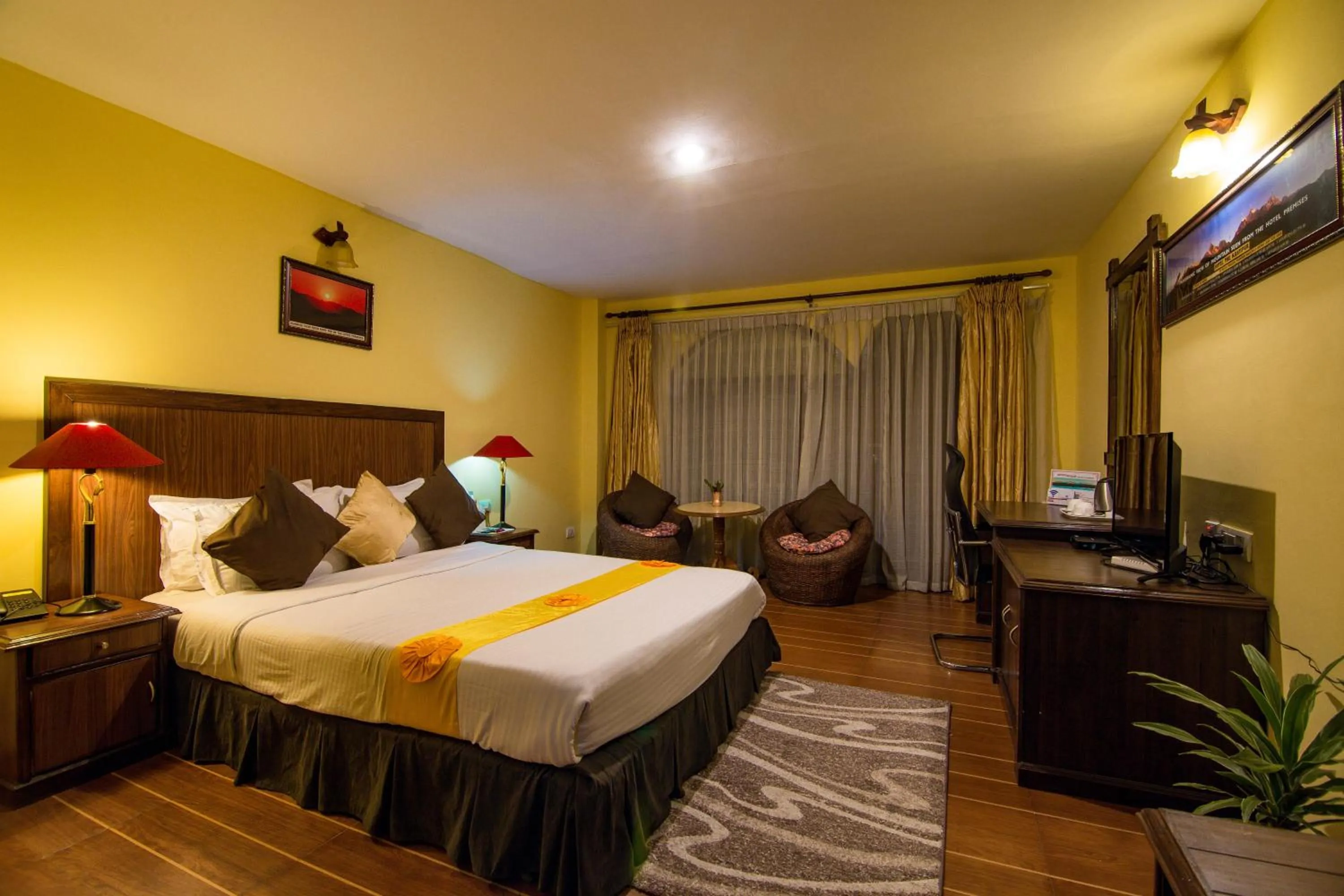 Bedroom in Hotel The Kantipur