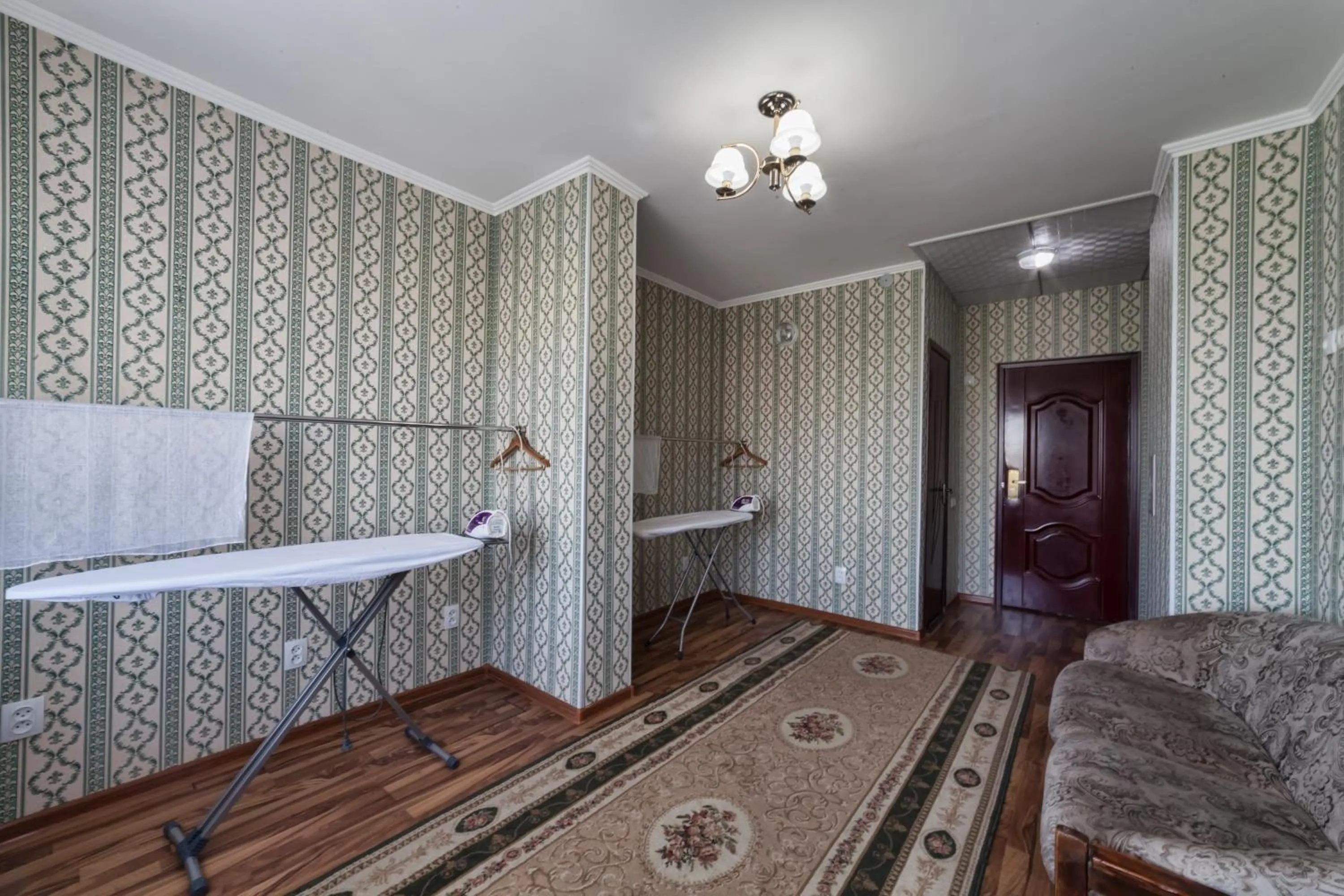 Bed in Hotel Osh-Nuru