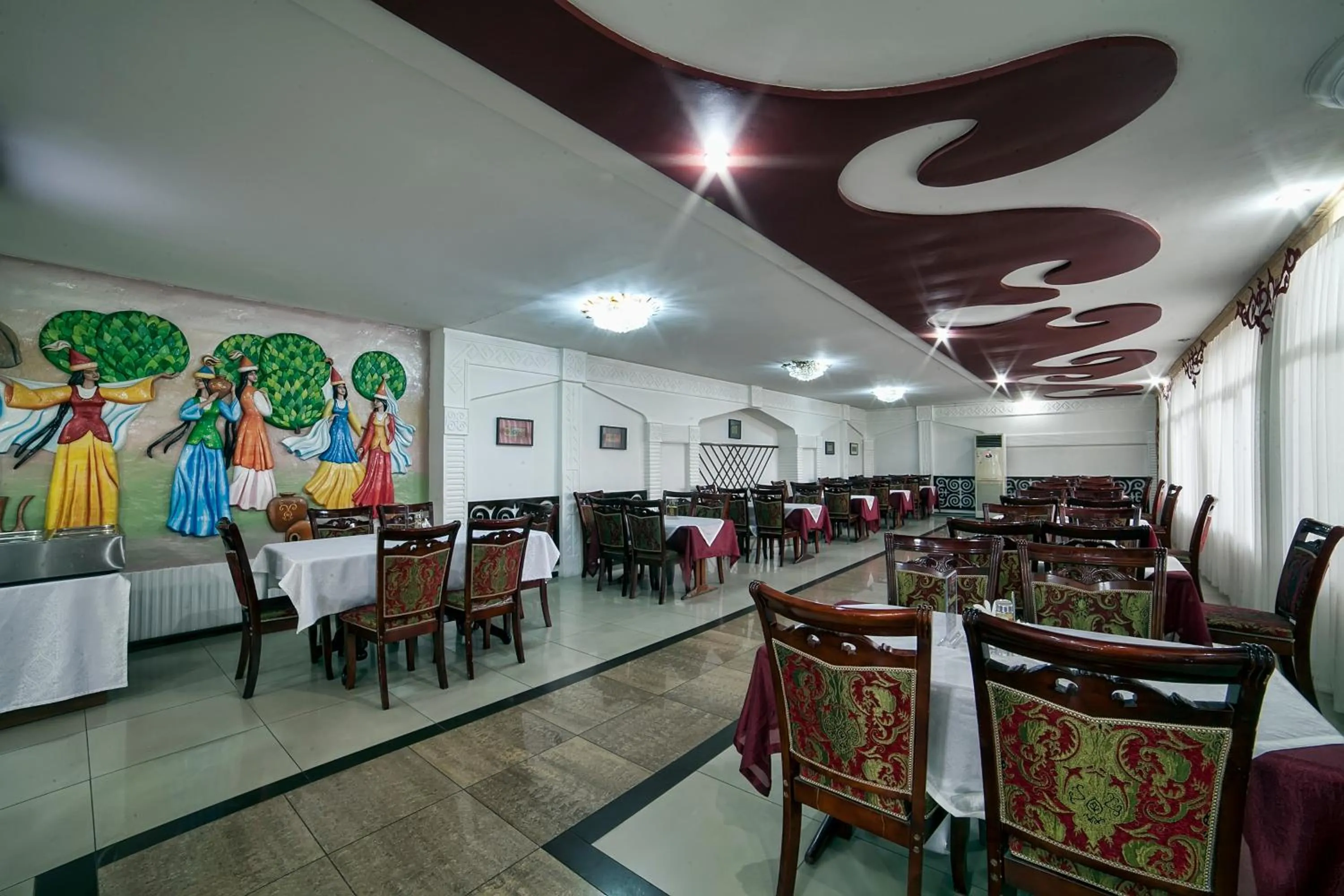 Restaurant/places to eat in Hotel Osh-Nuru