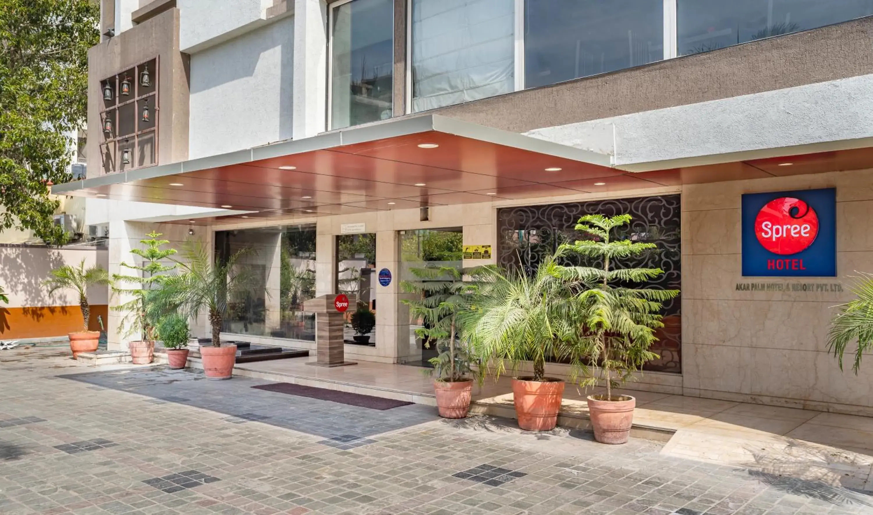 Facade/entrance in Spree Hotel Jaipur Facade/entrance in Spree Hotel Jaipur