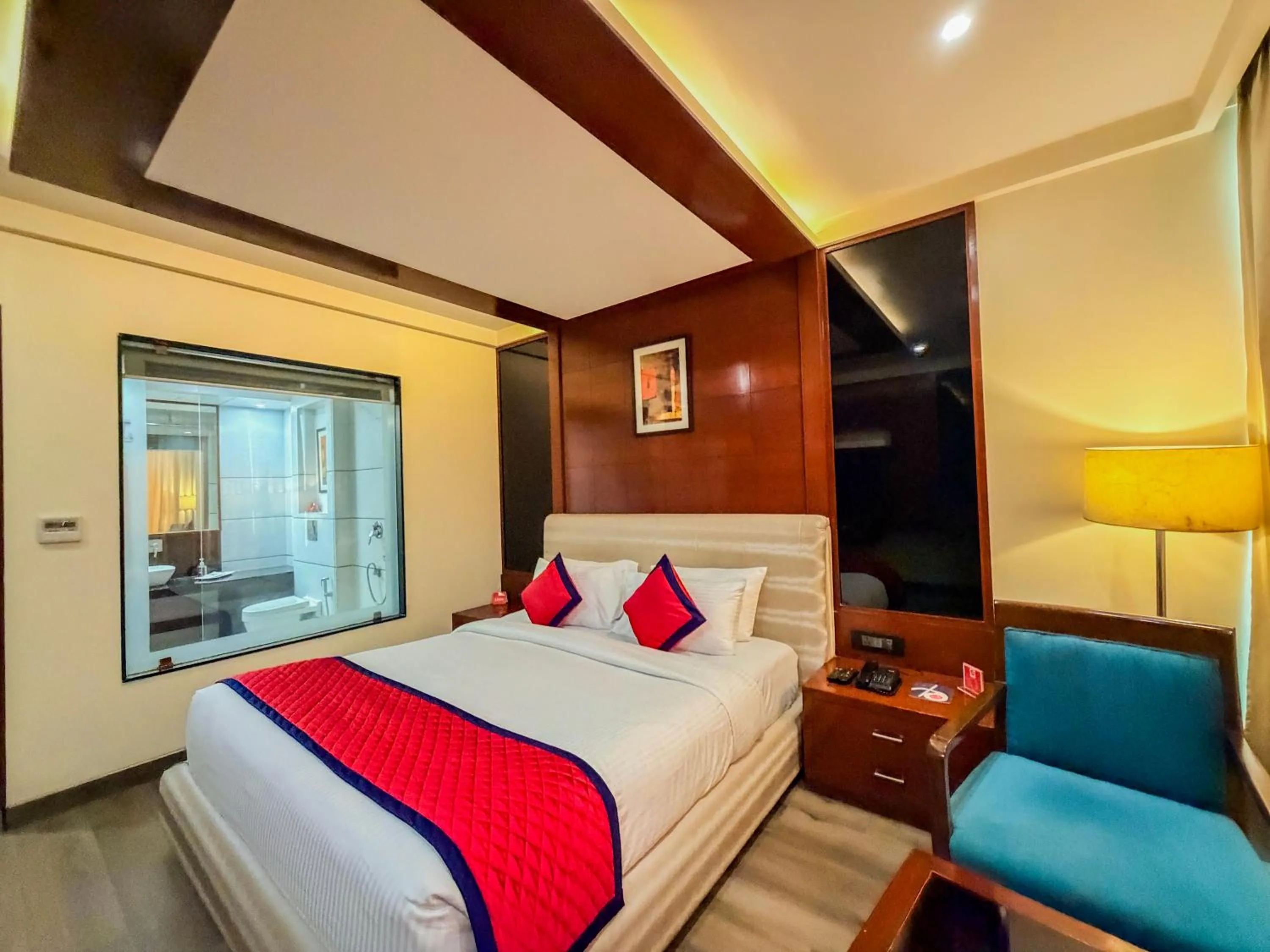 Bed in Spree Hotel Jaipur