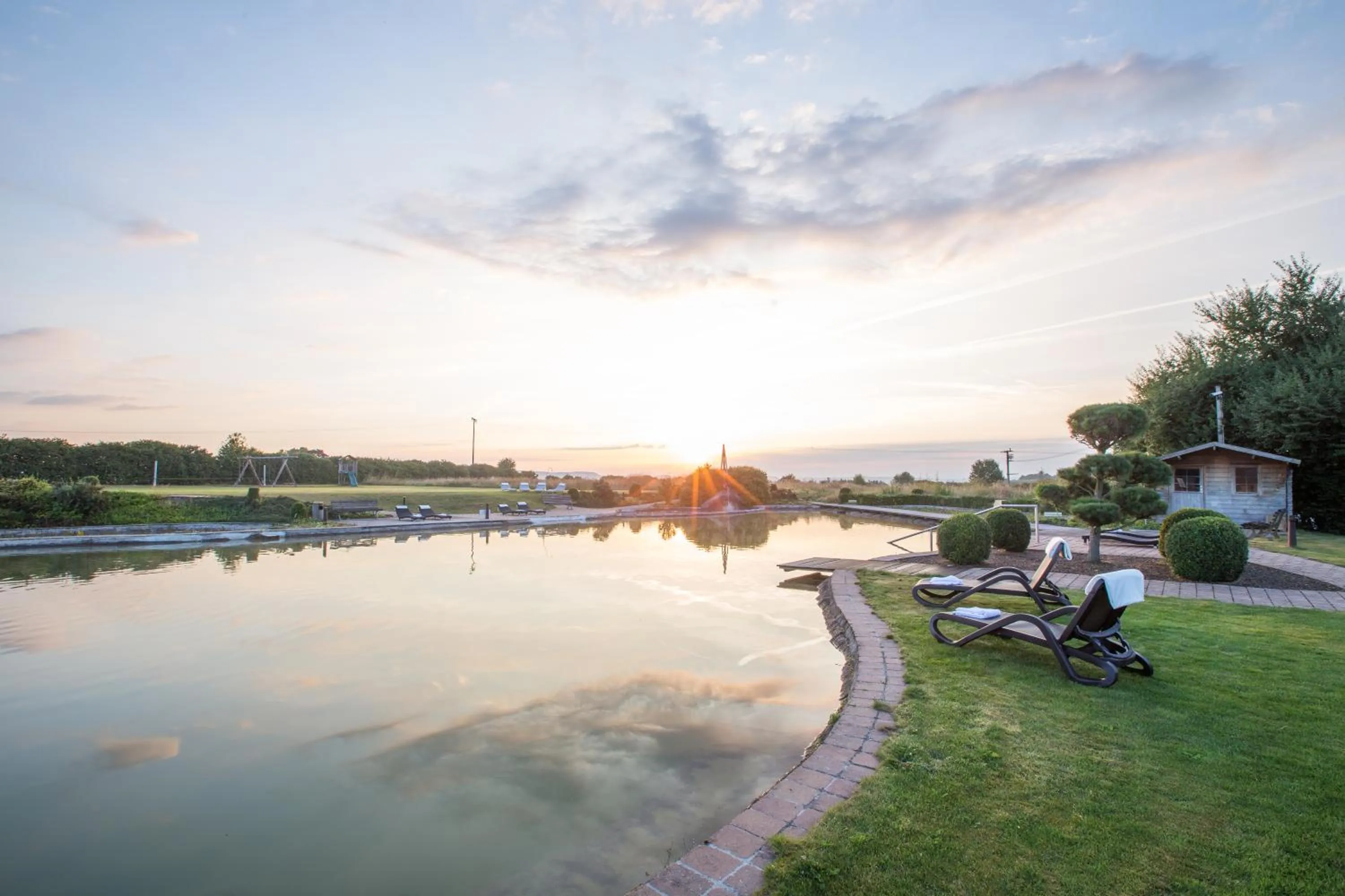 Lake view in ARAMIS Tagungs- und Sporthotel