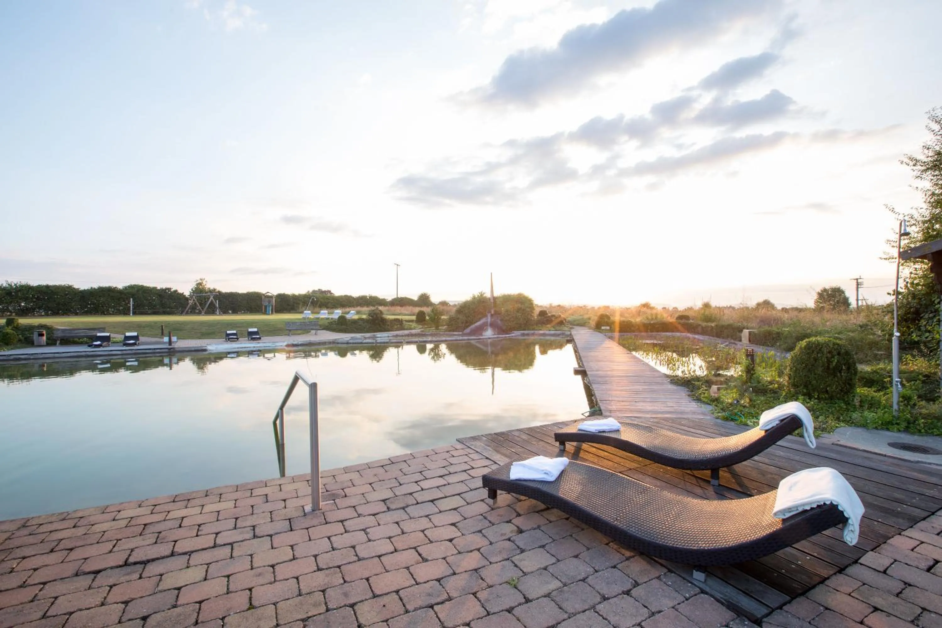 Lake view in ARAMIS Tagungs- und Sporthotel