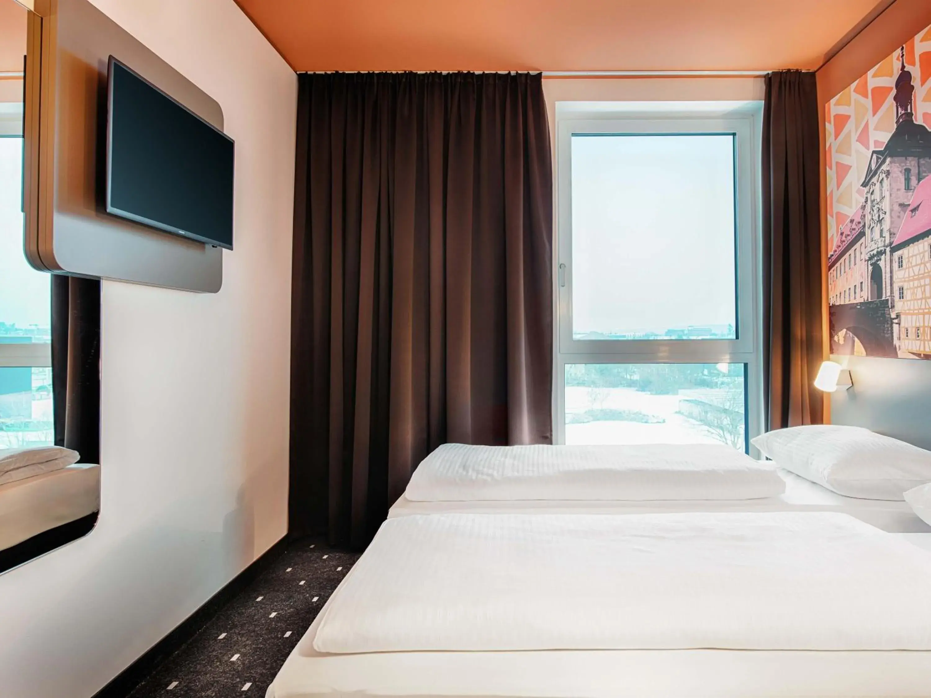 Twin Room - single occupancy in B&B Hotel Bamberg Twin Room - single occupancy in B&B Hotel Bamberg