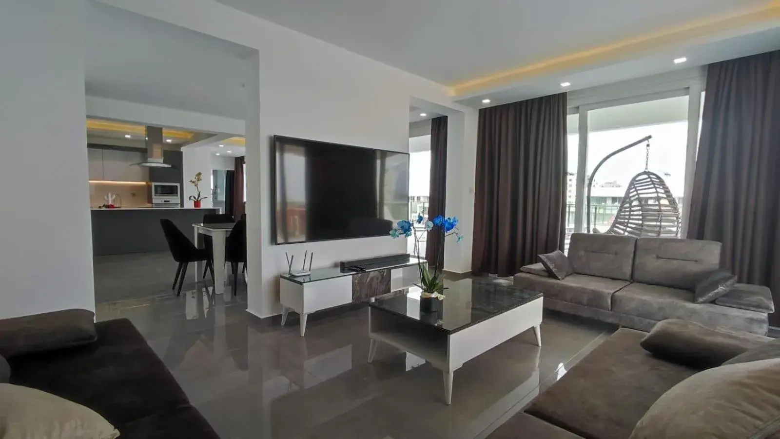 Living room in Courtyard Long Beach Holiday Resort Living room in Courtyard Long Beach Holiday Resort