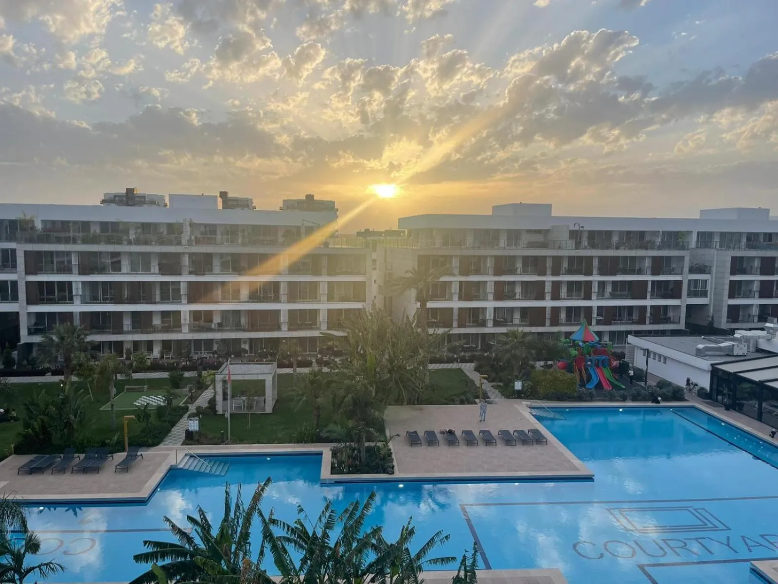 View (from property/room) in Courtyard Long Beach Holiday Resort