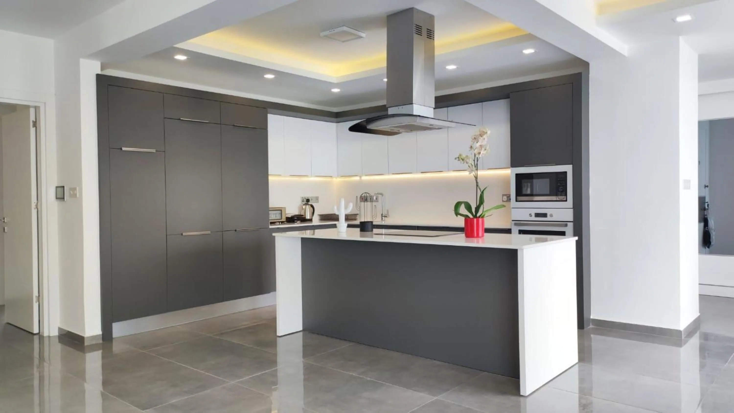 Kitchen or kitchenette in Courtyard Long Beach Holiday Resort