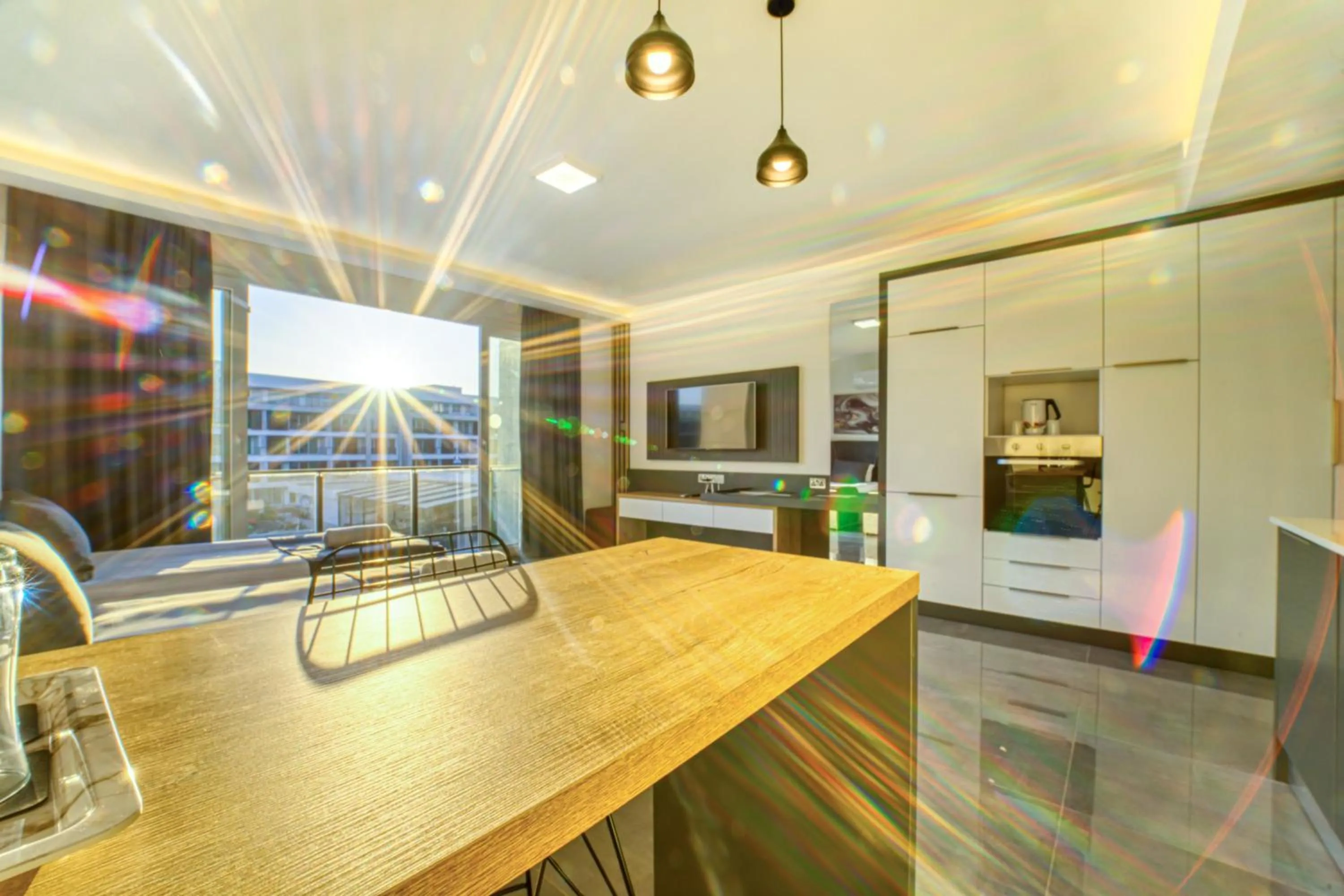 Bedroom in Courtyard Long Beach Holiday Resort