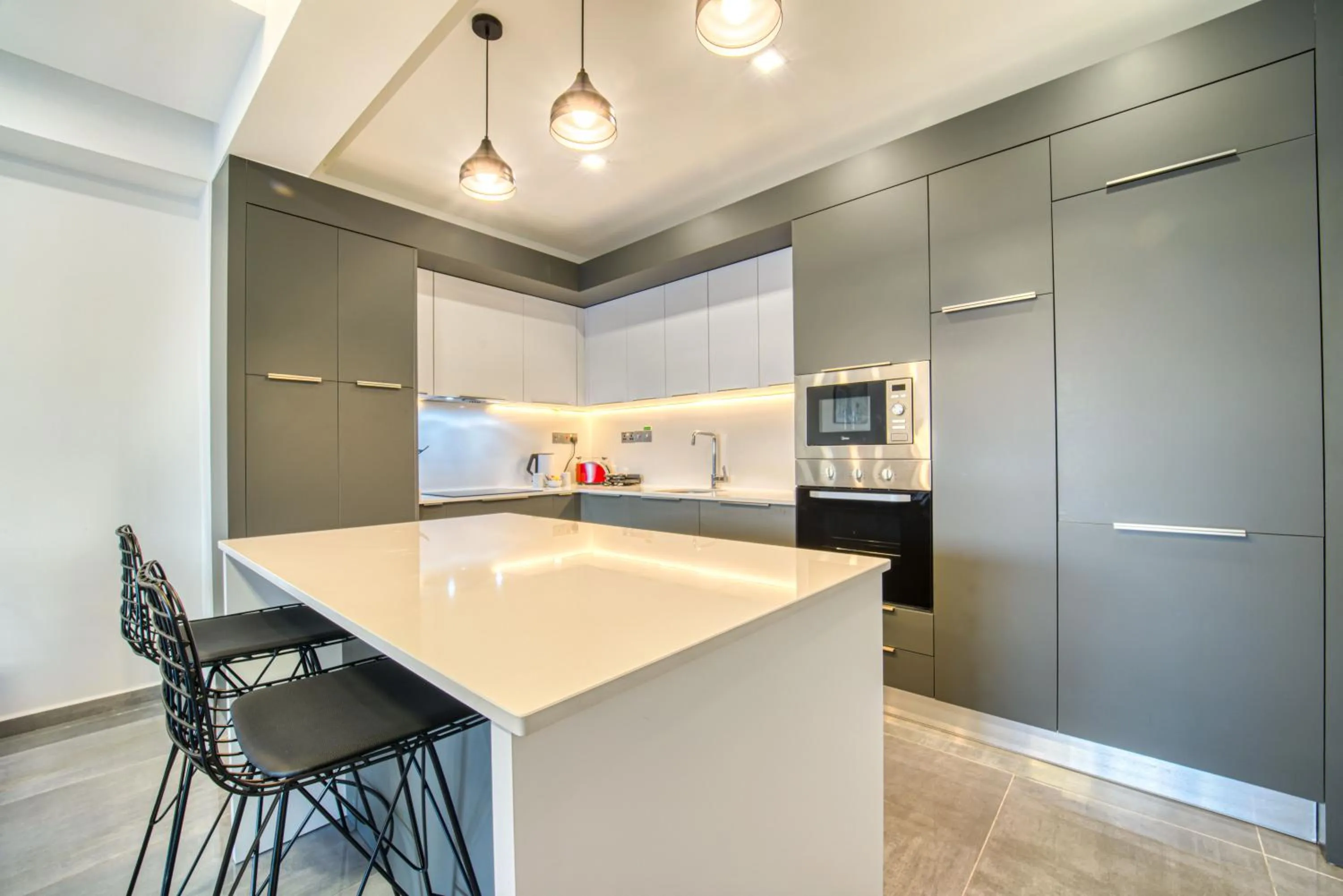 kitchen in Courtyard Long Beach Holiday Resort