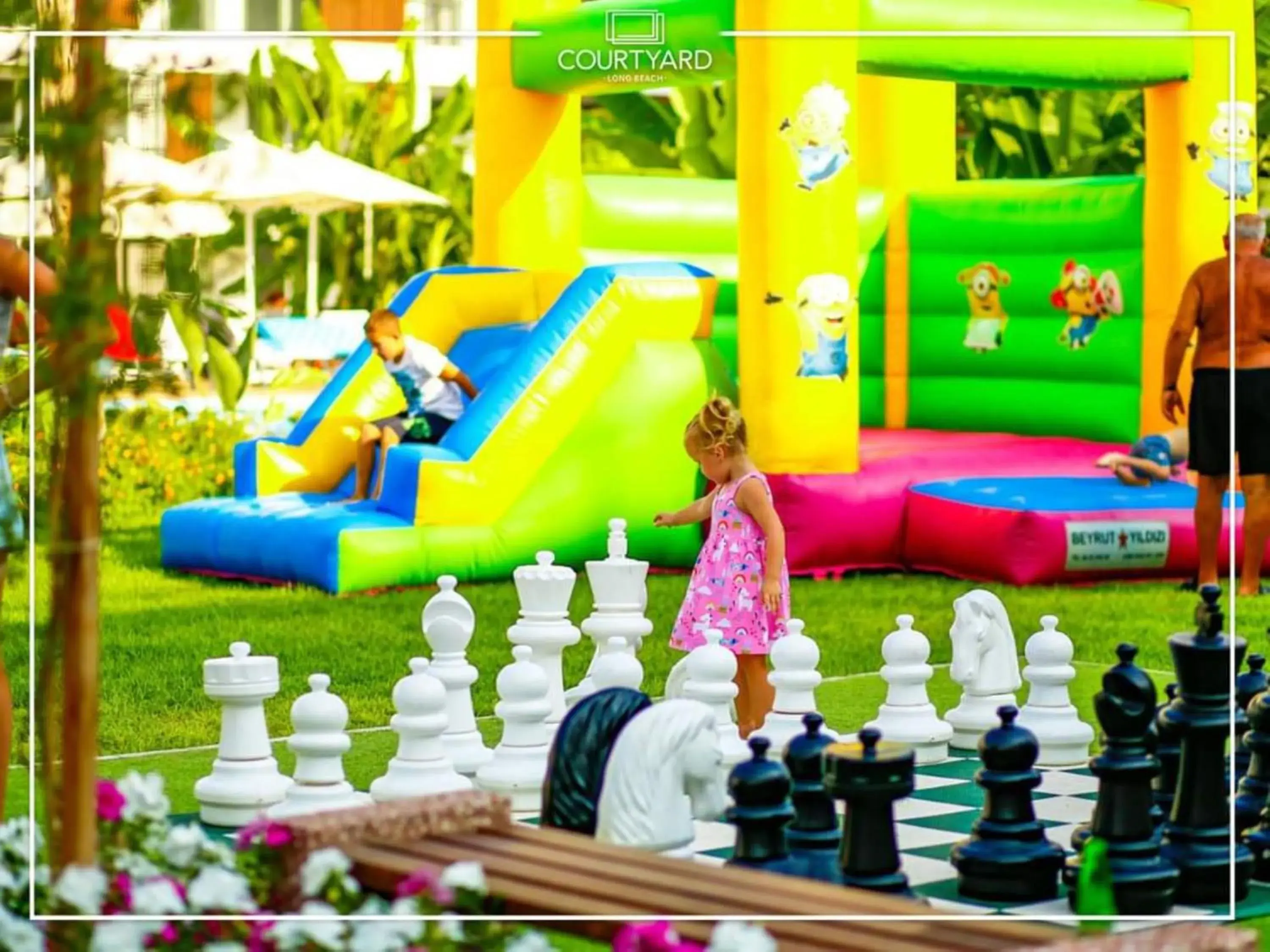 Property building in Courtyard Long Beach Holiday Resort Property building in Courtyard Long Beach Holiday Resort