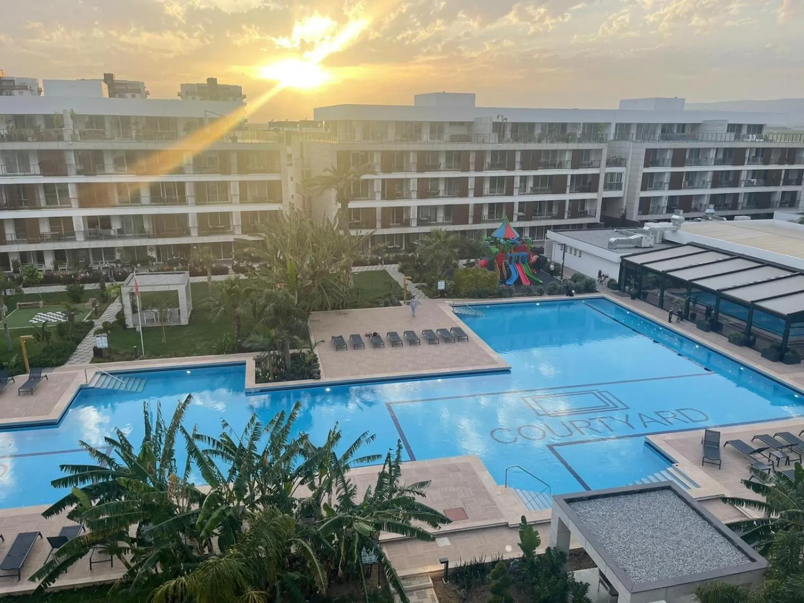 View (from property/room) in Courtyard Long Beach Holiday Resort