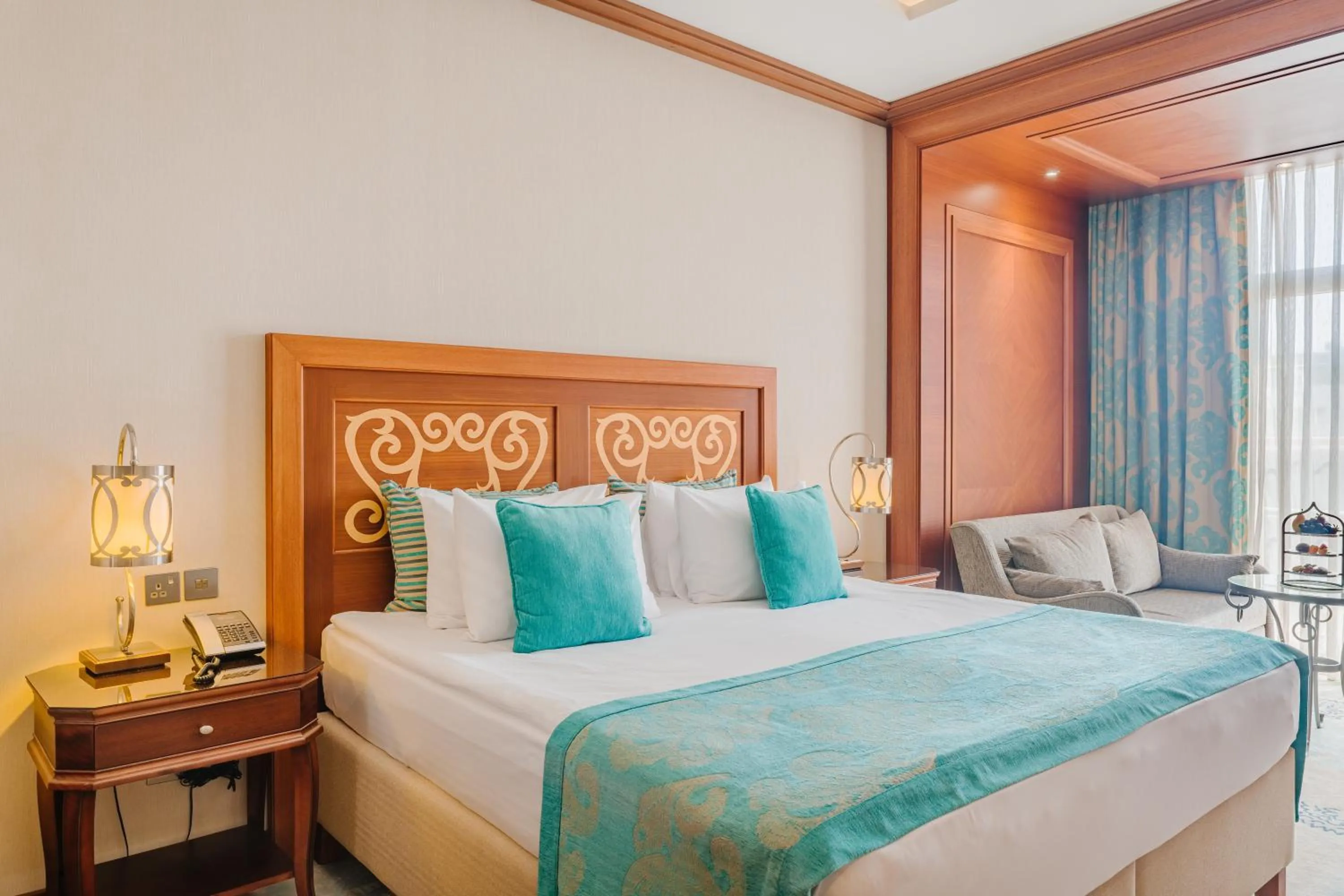 Bed in The Arkin Colony Hotel