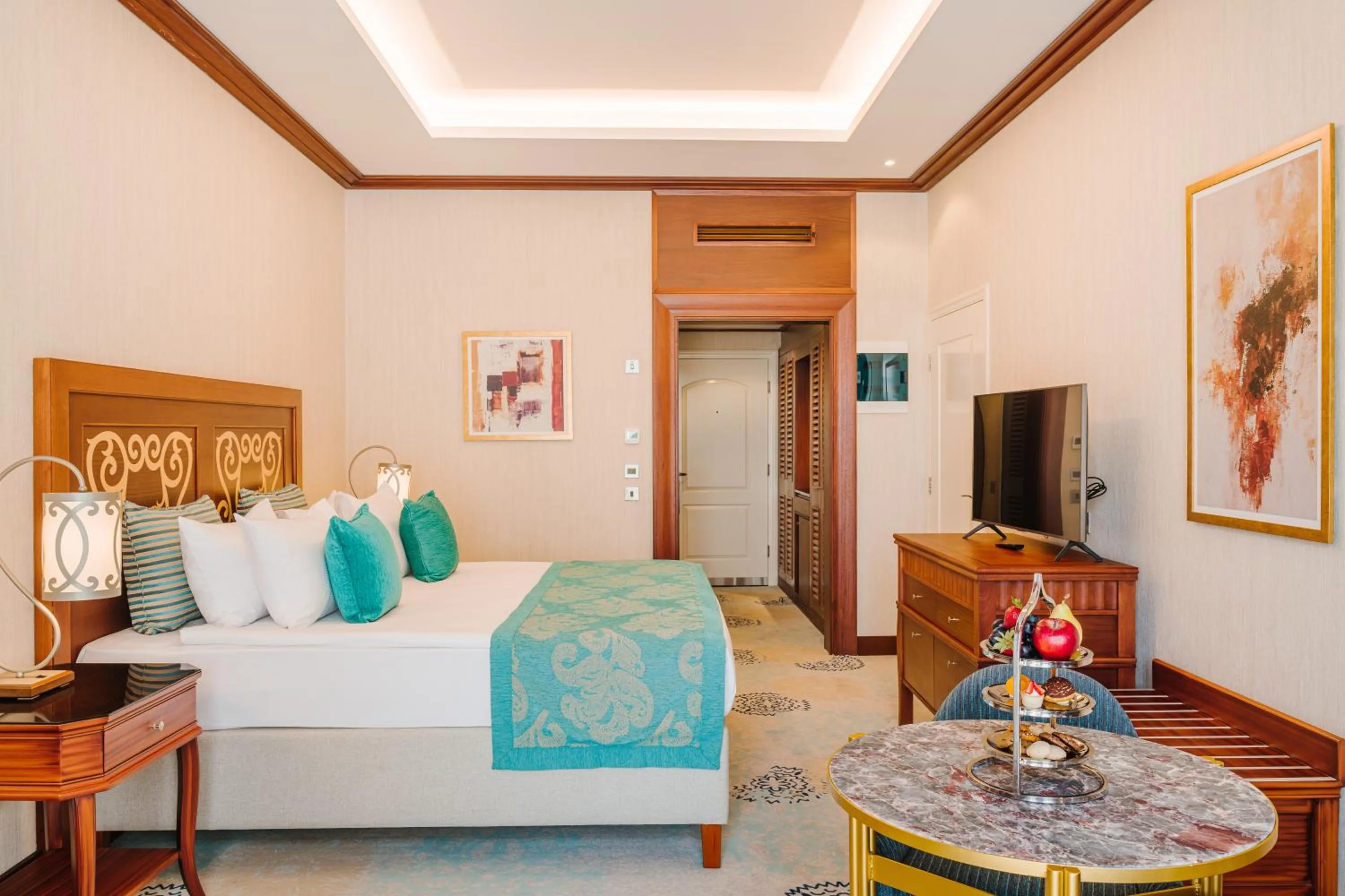 Bed in The Arkin Colony Hotel