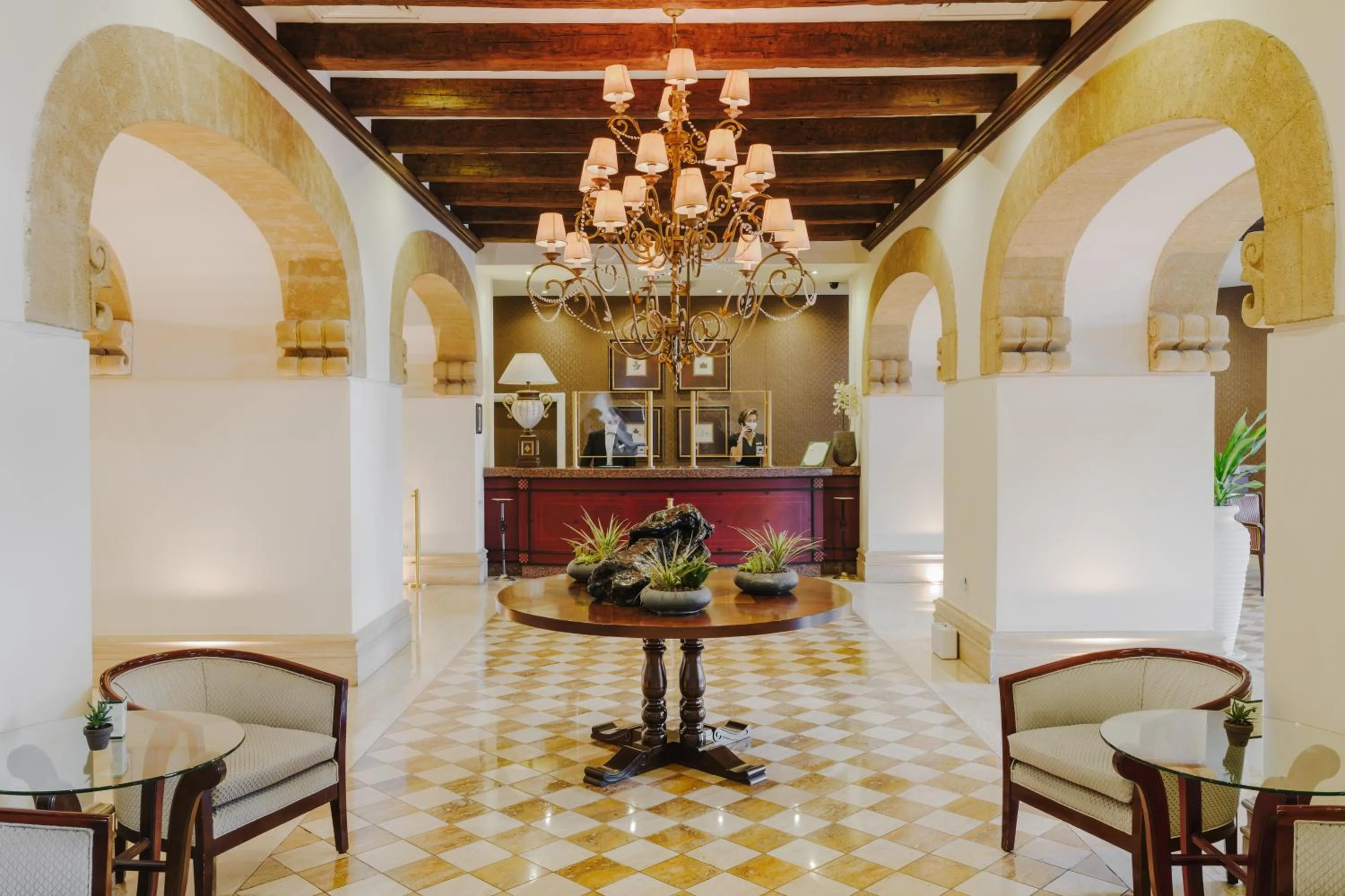 Lobby or reception in The Arkin Colony Hotel