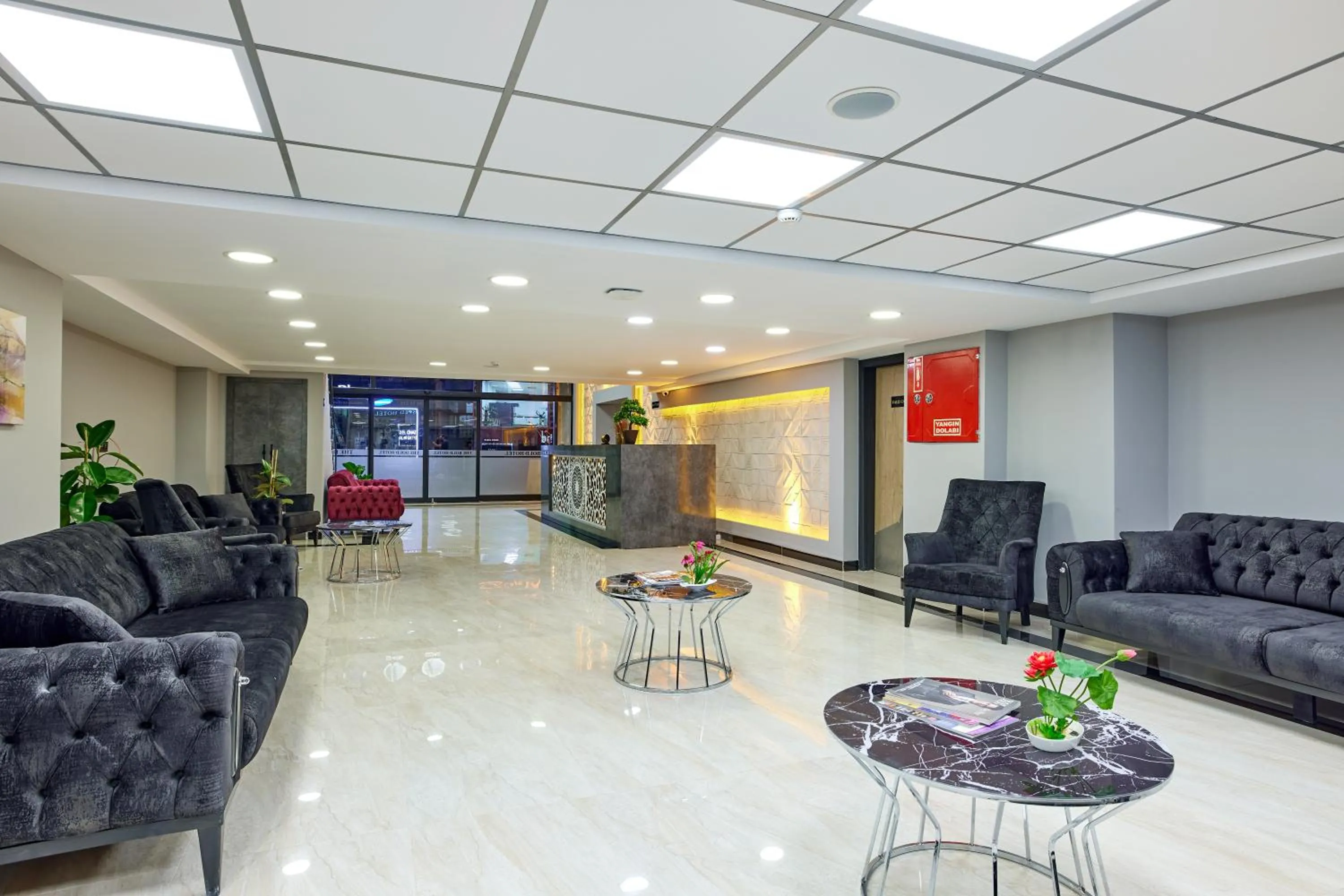 Lobby or reception in The Bold Hotel